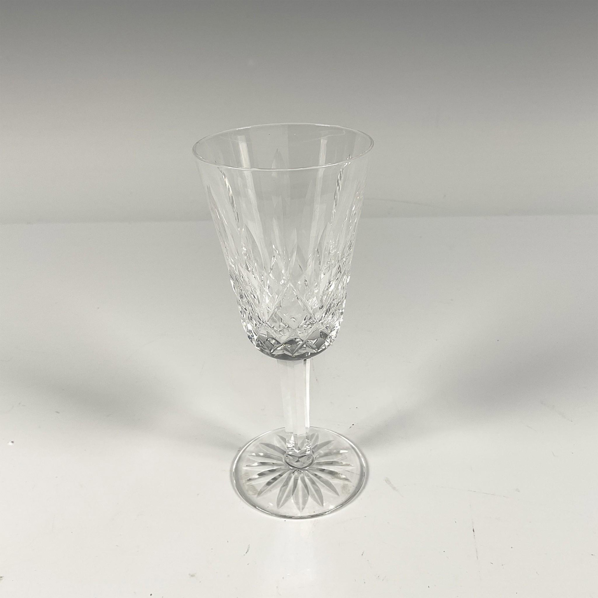 9pc Waterford Wine Glasses, Lismore - Image 2 of 3