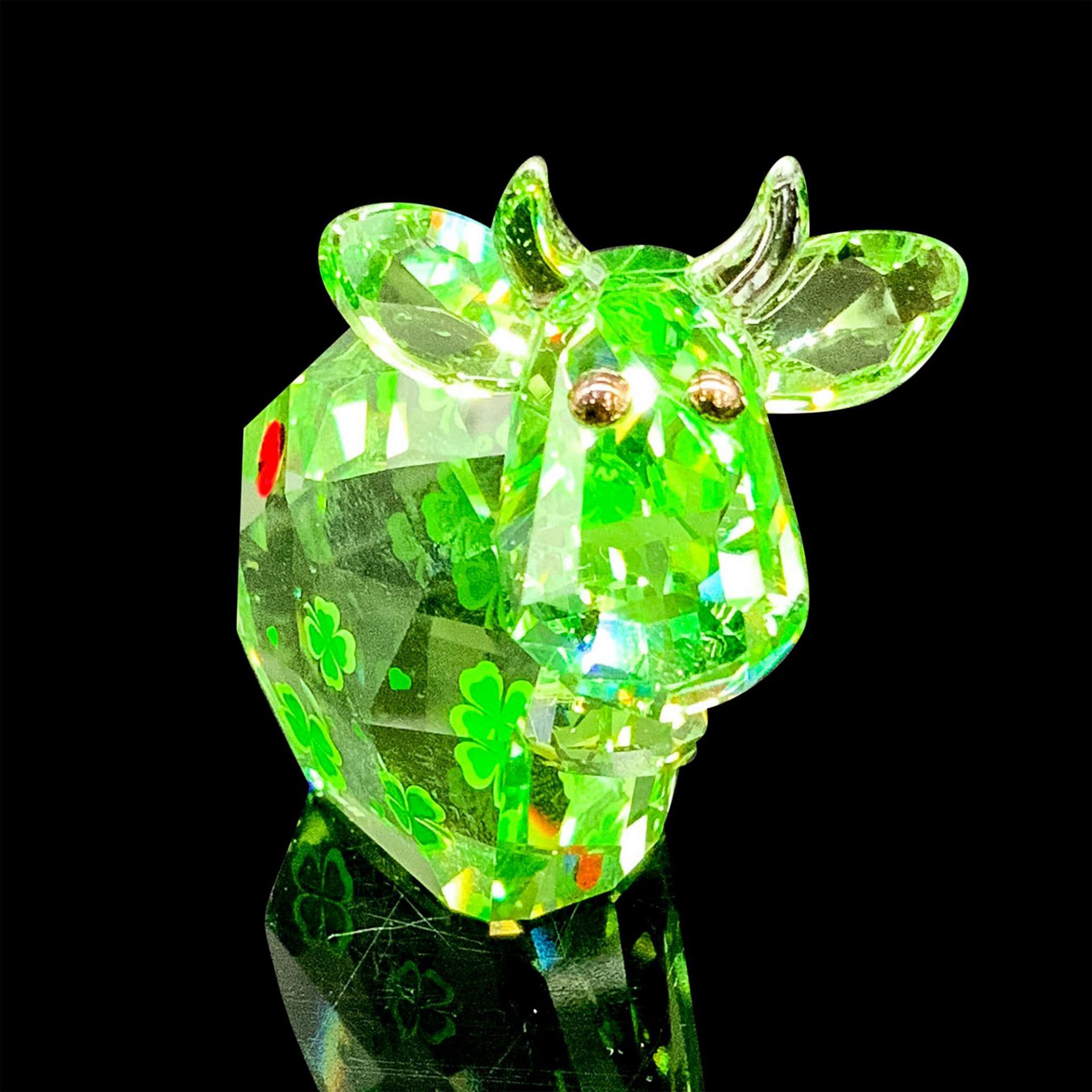 Swarovski Crystal Lovlots Figurine, Lucky Mo Cow - Image 2 of 4