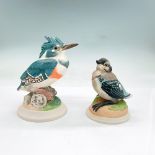 2pc Boehm Porcelain Bird Figurines