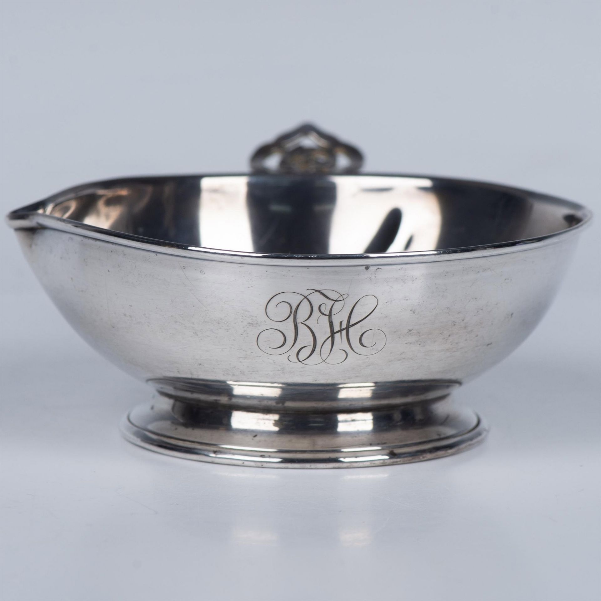 Sterling Silver Handle Serving Bowl - Bild 3 aus 4