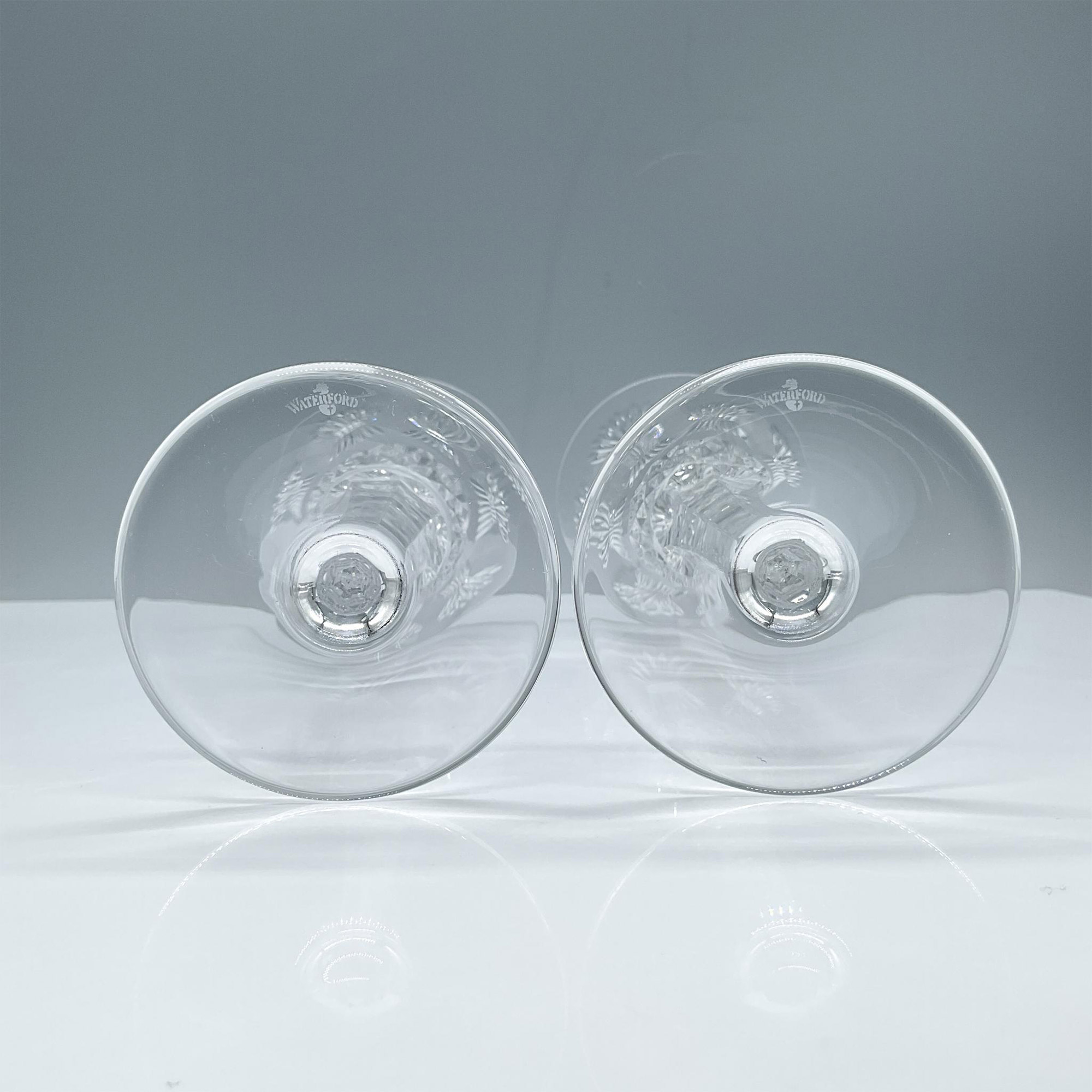 Pair of Waterford Crystal Champagne Glasses, Prosperity - Image 2 of 3