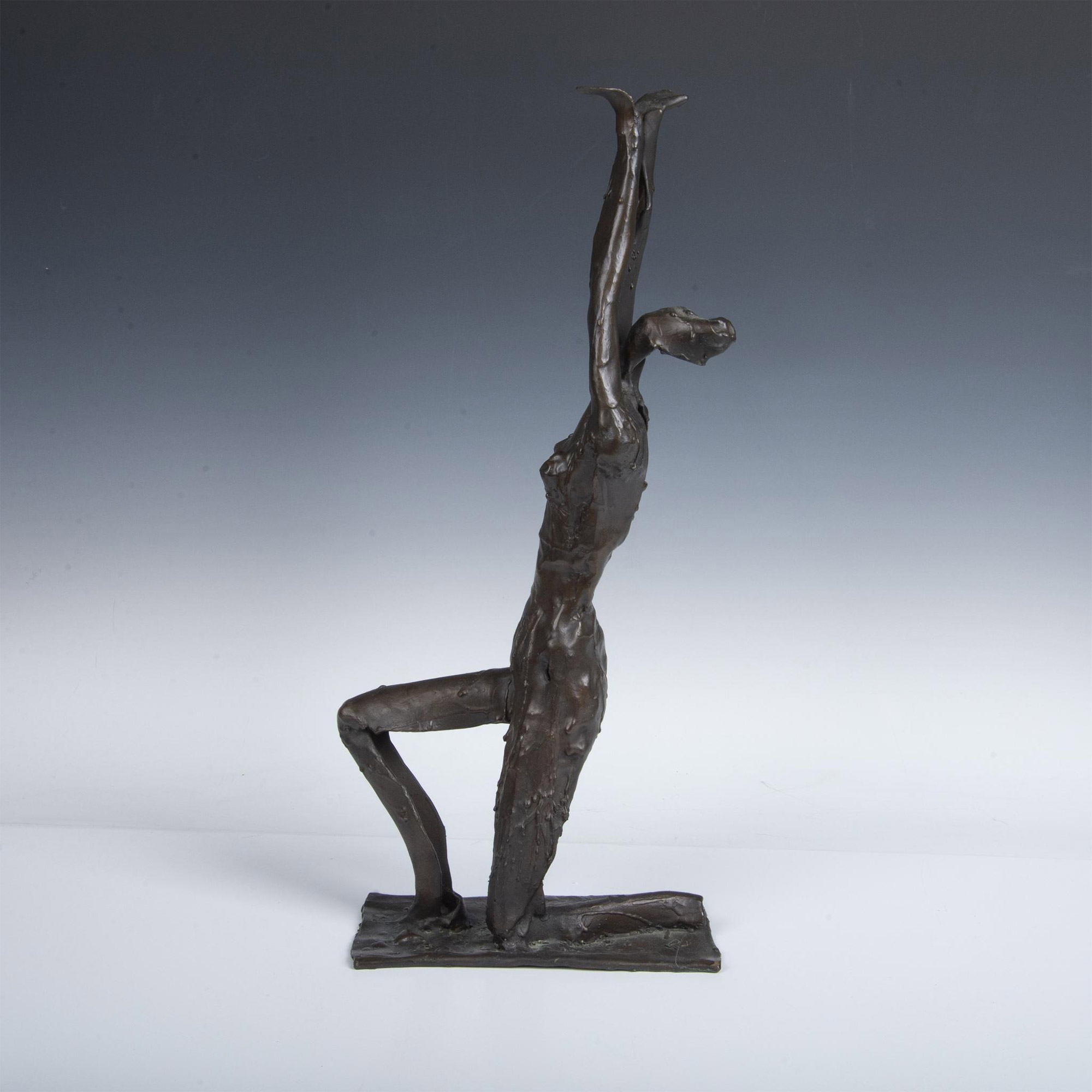 Bronze Sculpture, Lady on Bent Knee