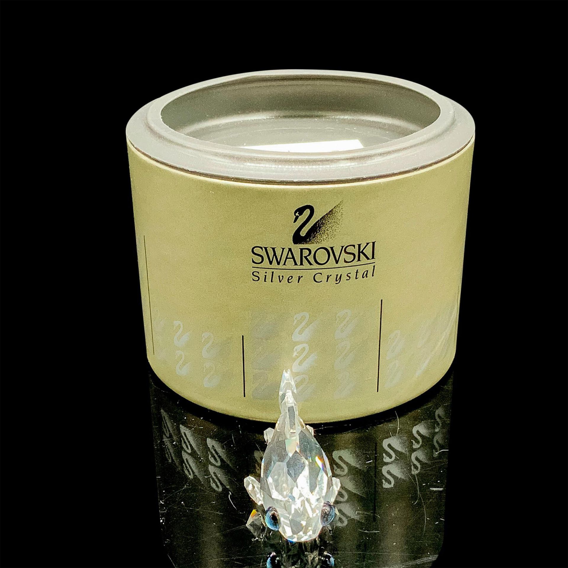 Swarovski Silver Crystal Figurine, Mini Goldfish 202103 - Image 3 of 3