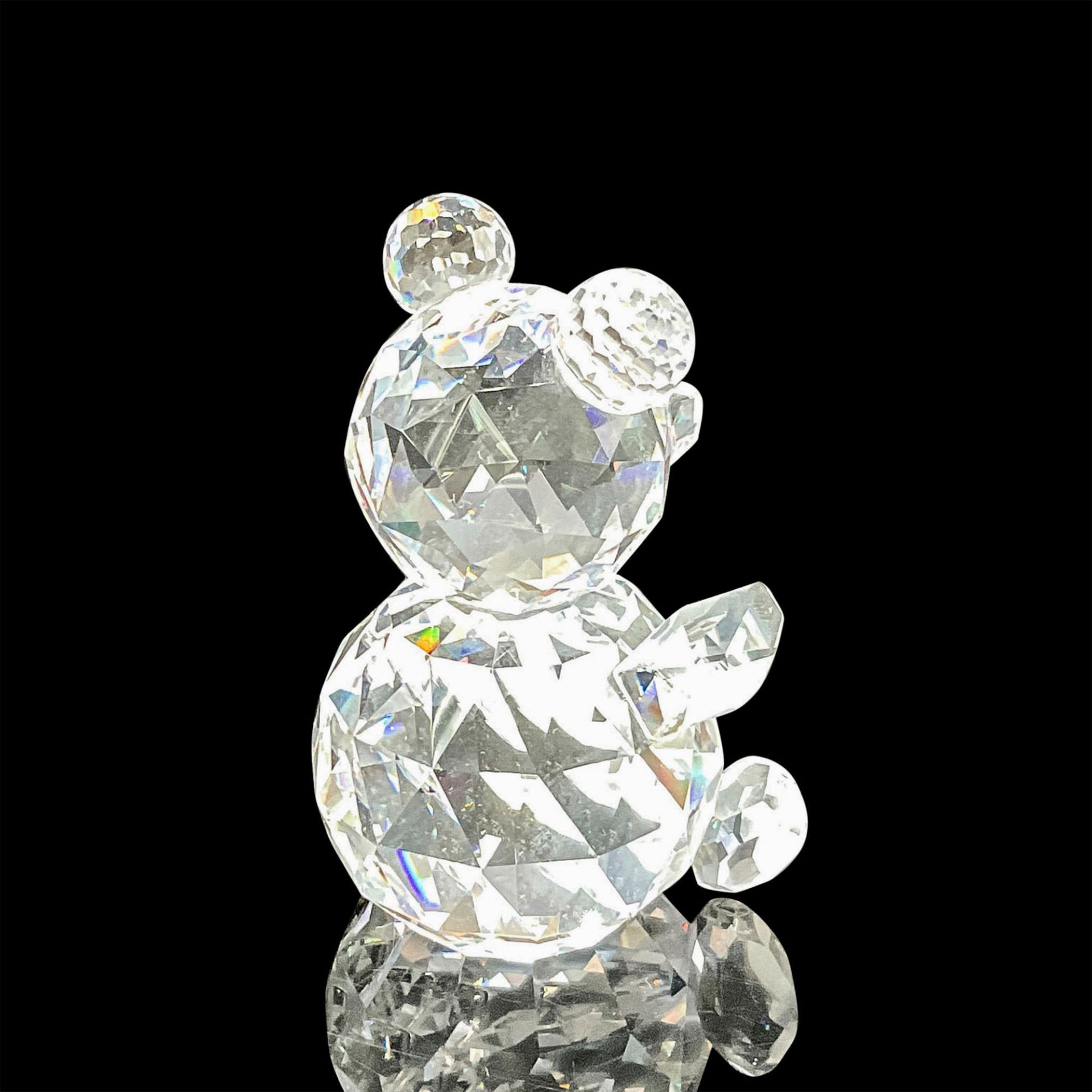 Swarovski Silver Crystal Figurine, Bear Large - Image 2 of 4