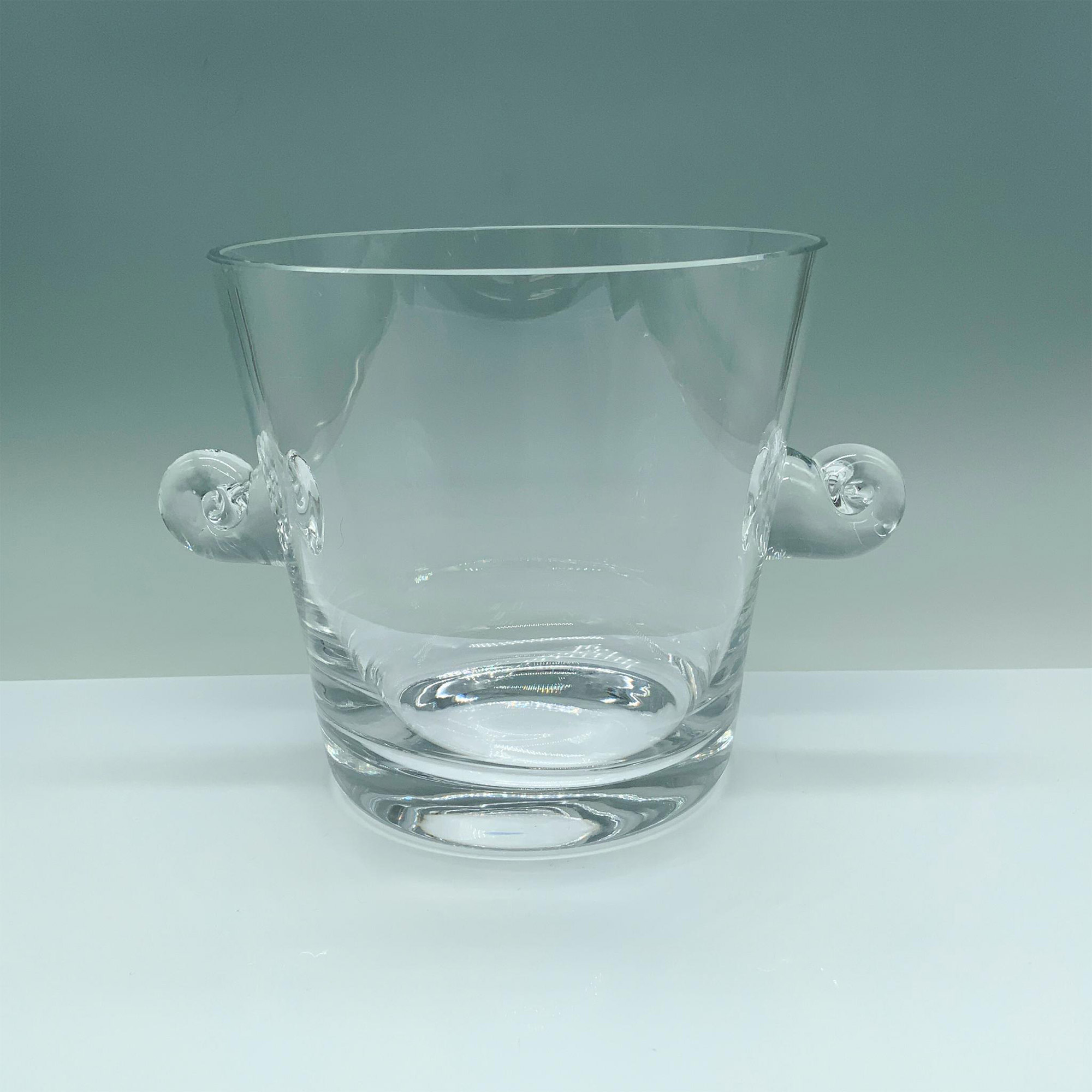 Vintage Tiffany & Co. Crystal Glass Ice Bucket - Image 2 of 4