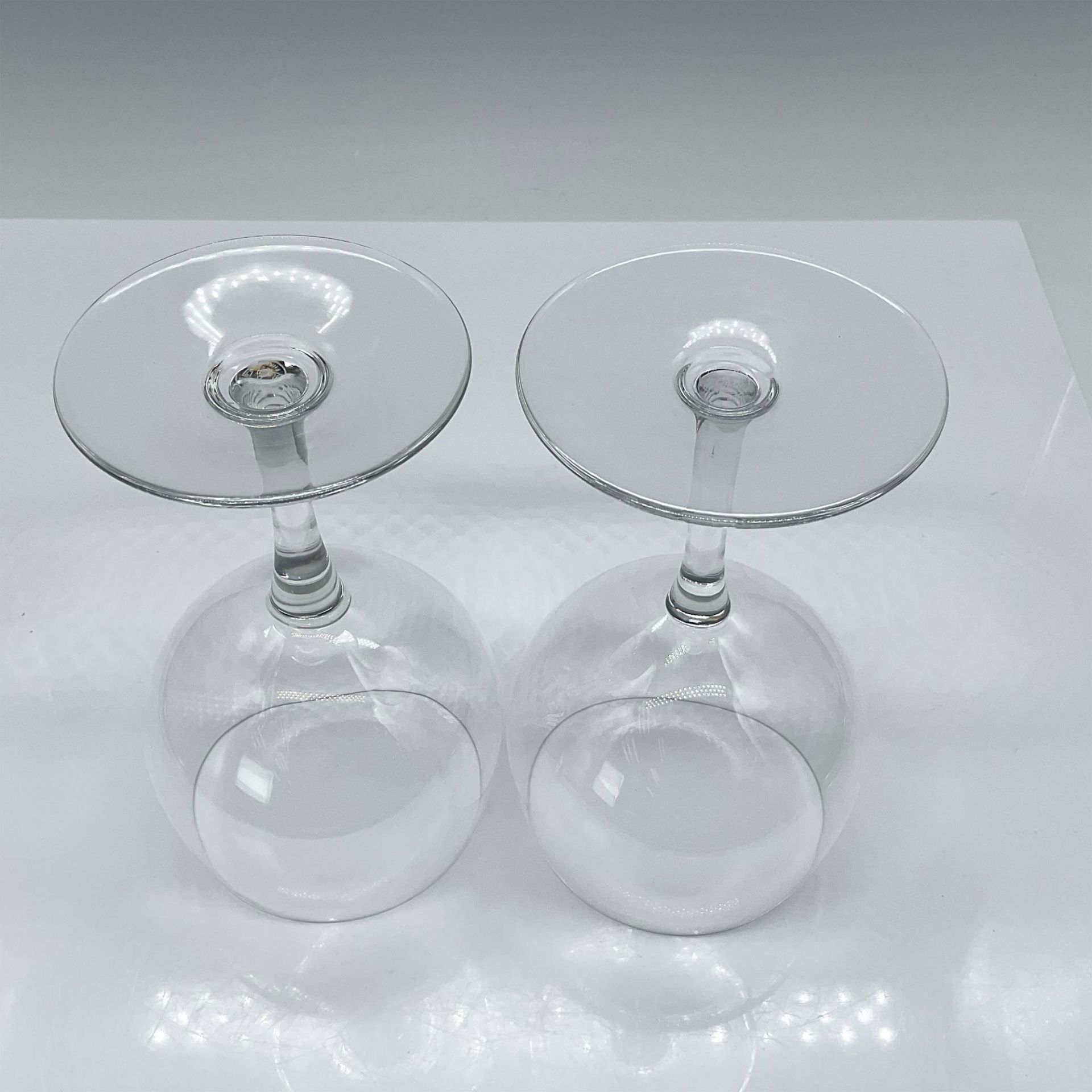 2pc Baccarat Wine Glasses - Image 3 of 4
