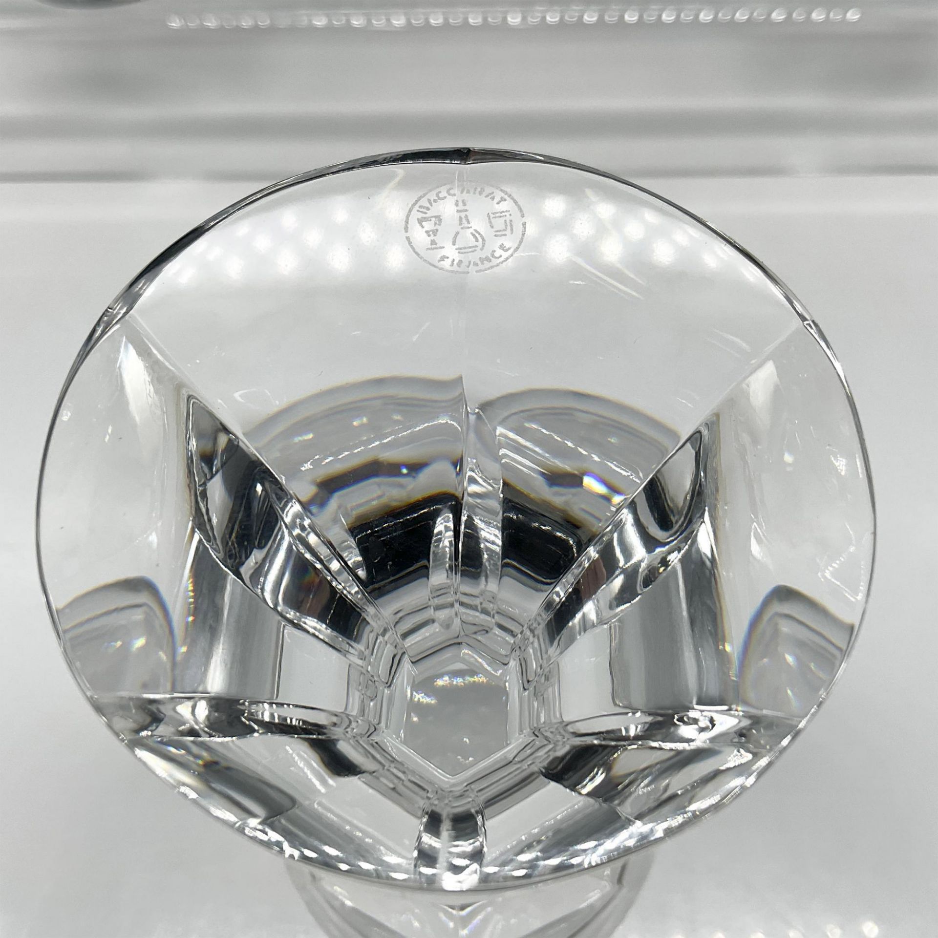 8pc Baccarat Crystal Red Wine Glasses, Narcisse - Bild 3 aus 3