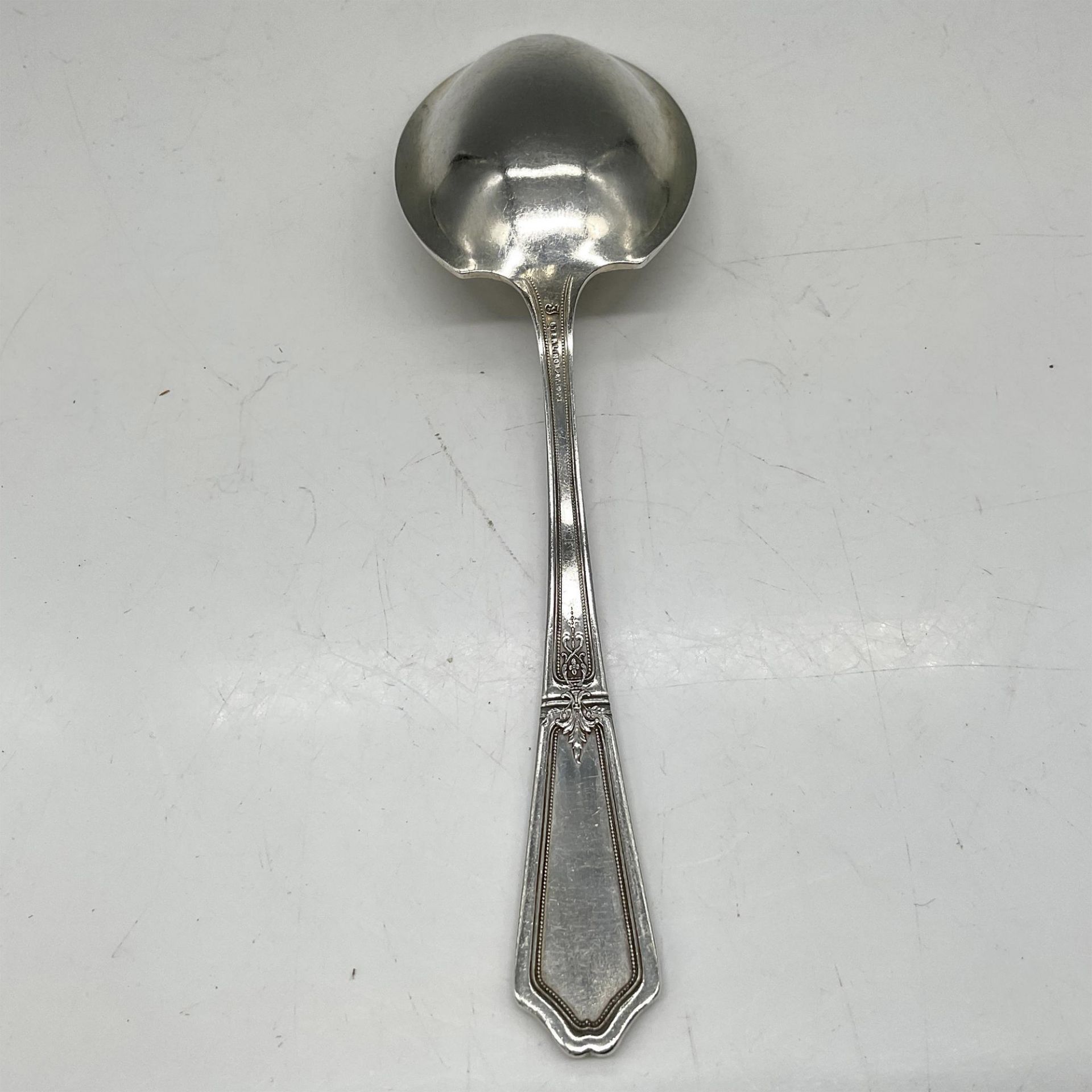 American Sterling Silver Serving Spoon - Bild 3 aus 3