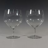 2pc Baccarat Wine Glasses