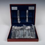 56pc Viners Parish Stainless Steel Flatware Set, Dubarry