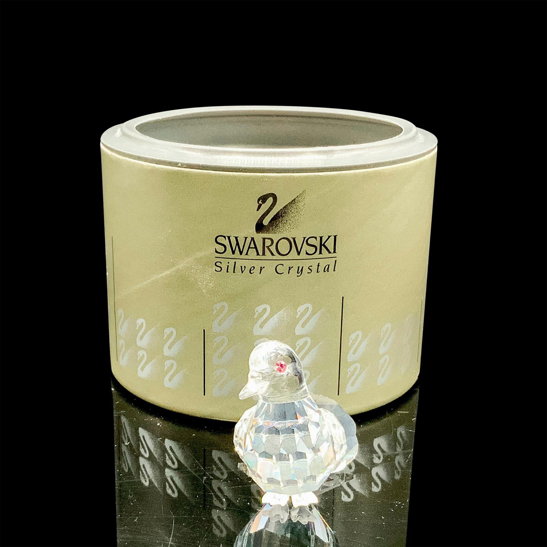 Swarovski Silver Crystal Figurine, Dove 191696 - Image 3 of 3