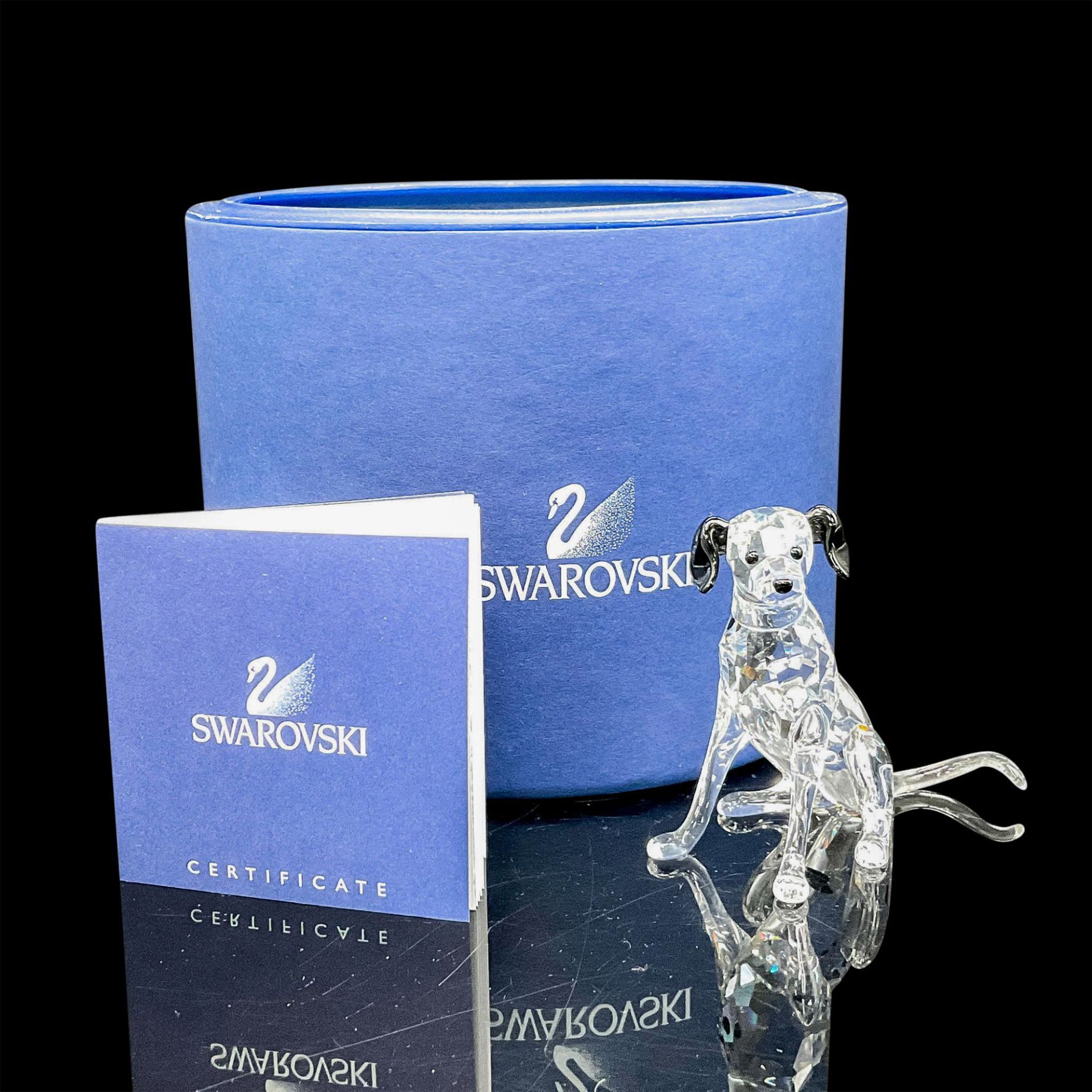 Swarovski Crystal Figurine, Dalmatian Mother - Image 4 of 4