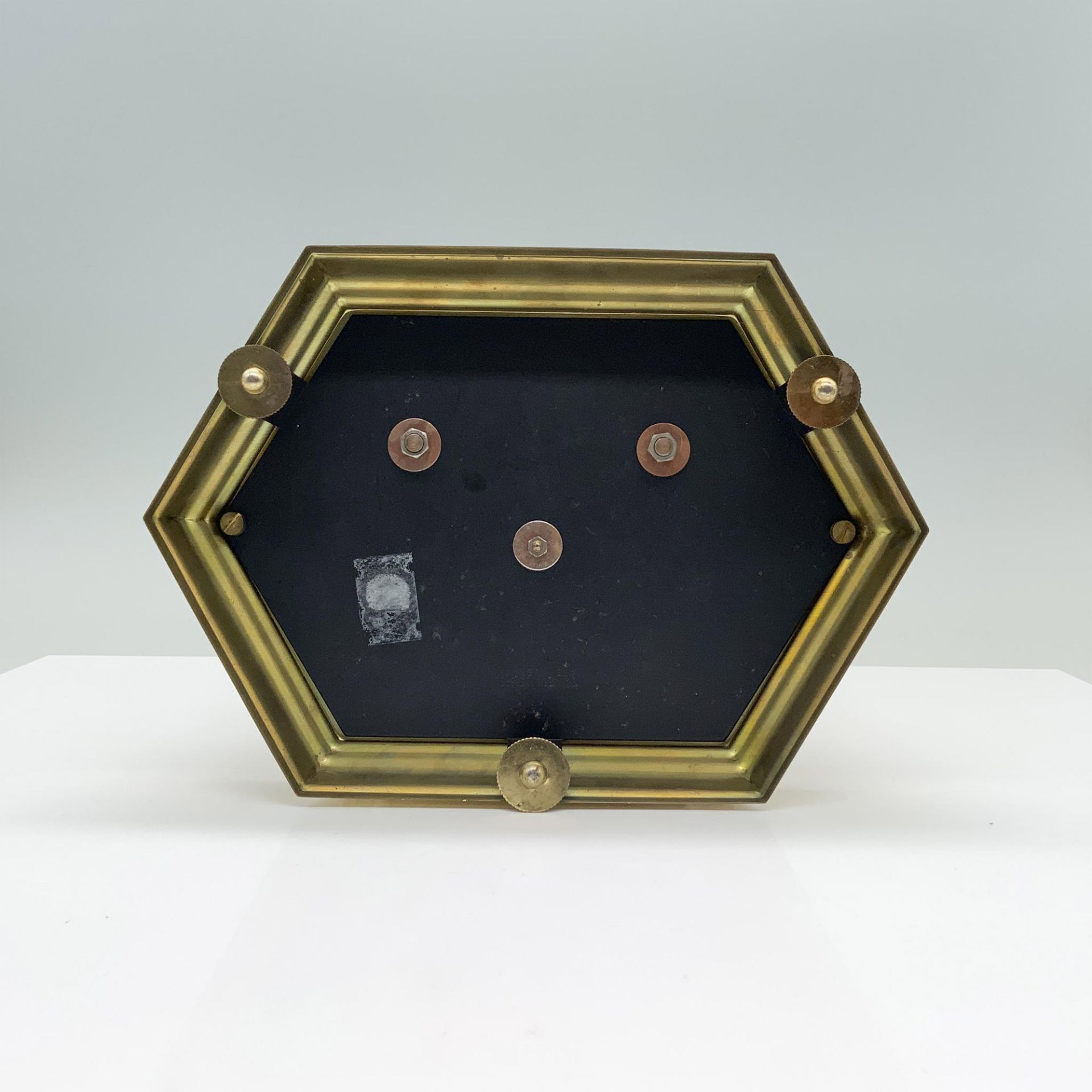 Vintage Howard Miller Hexagon Anniversary Clock - Bild 3 aus 3