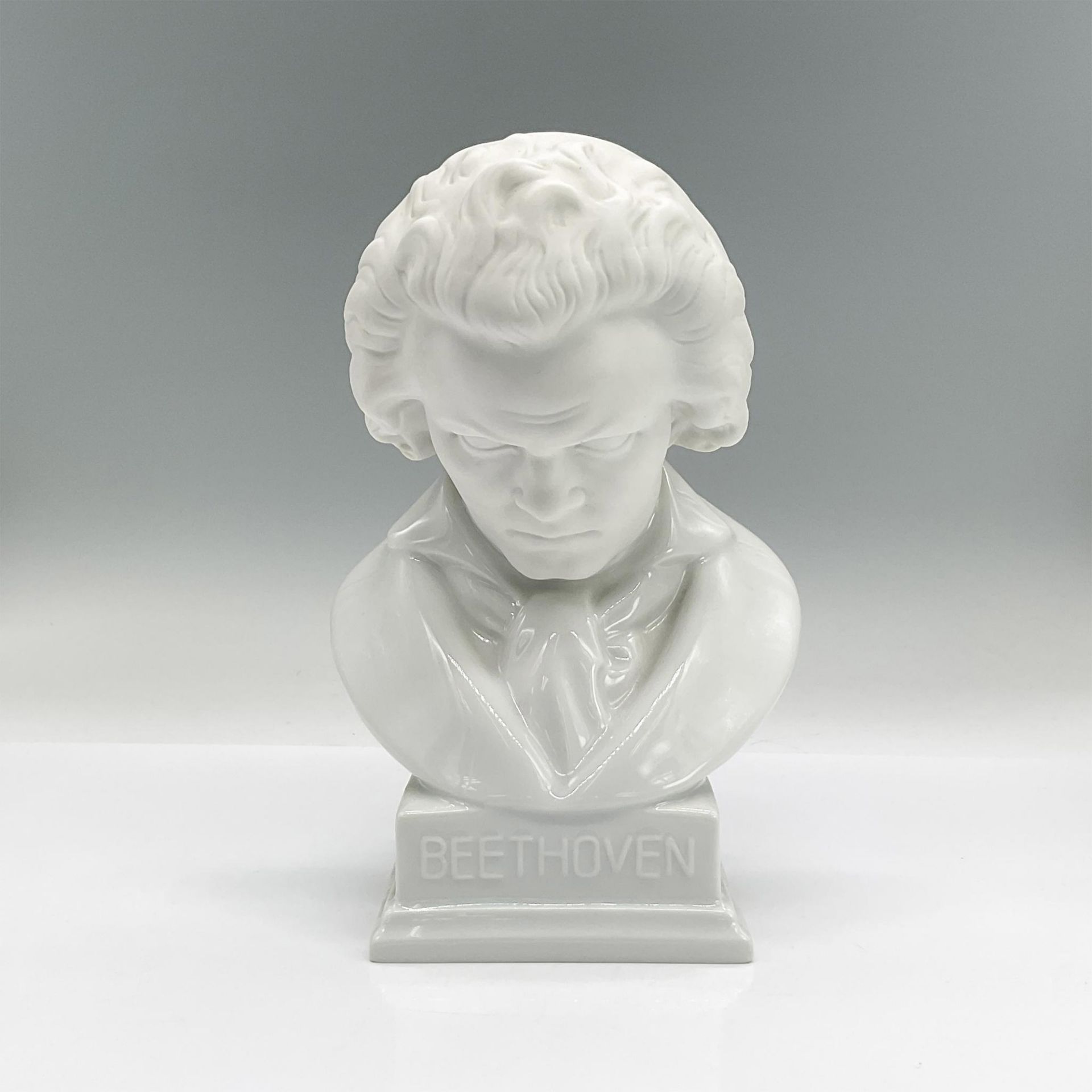 Herend Porzellan Bust, Beethoven - Image 2 of 4