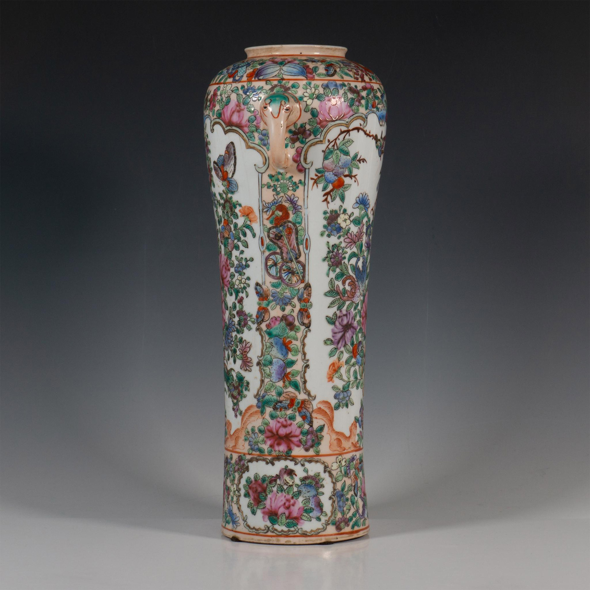 Large Original Chinese Hand Painted Porcelain Vase - Image 2 of 4