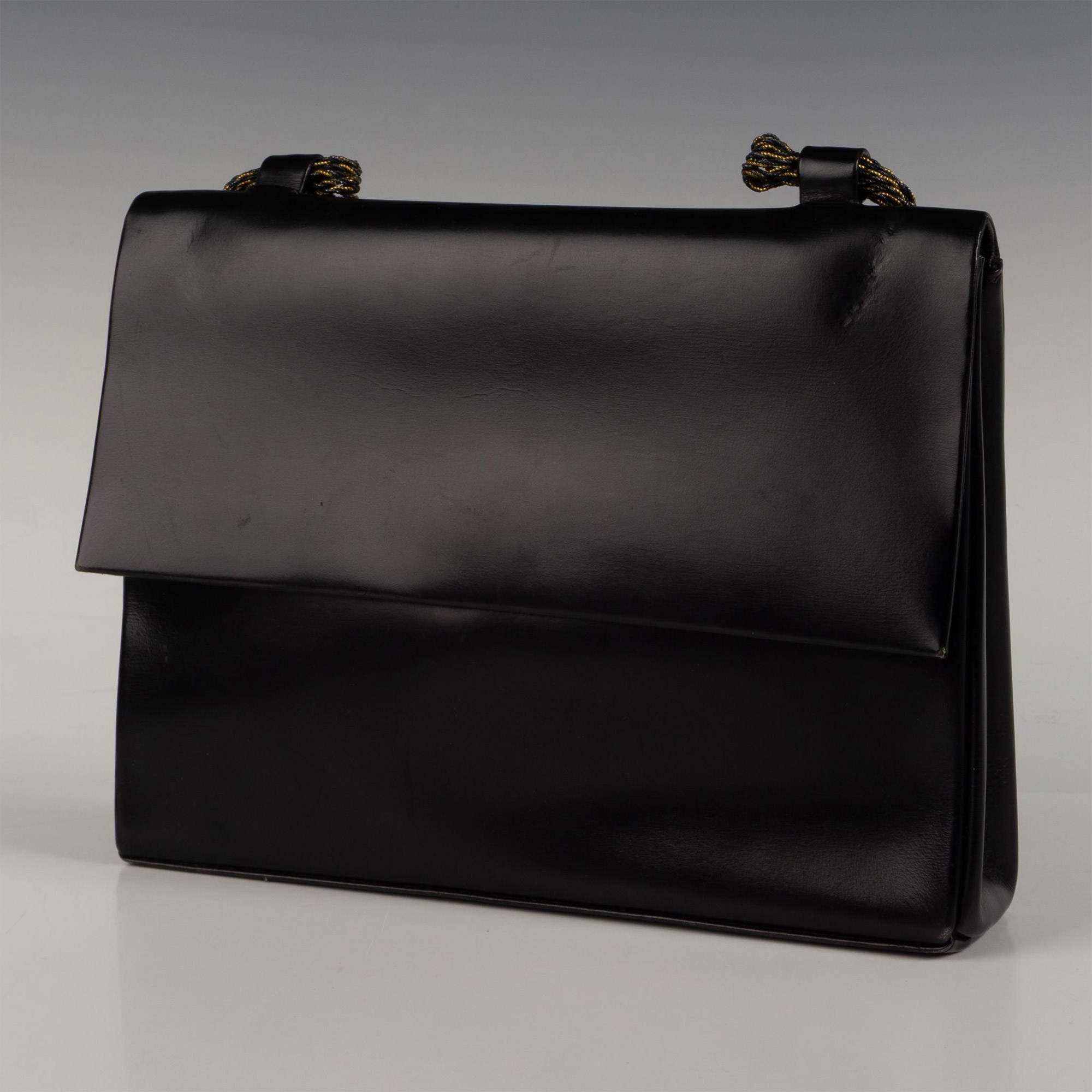 Cartier Black Leather Handbag