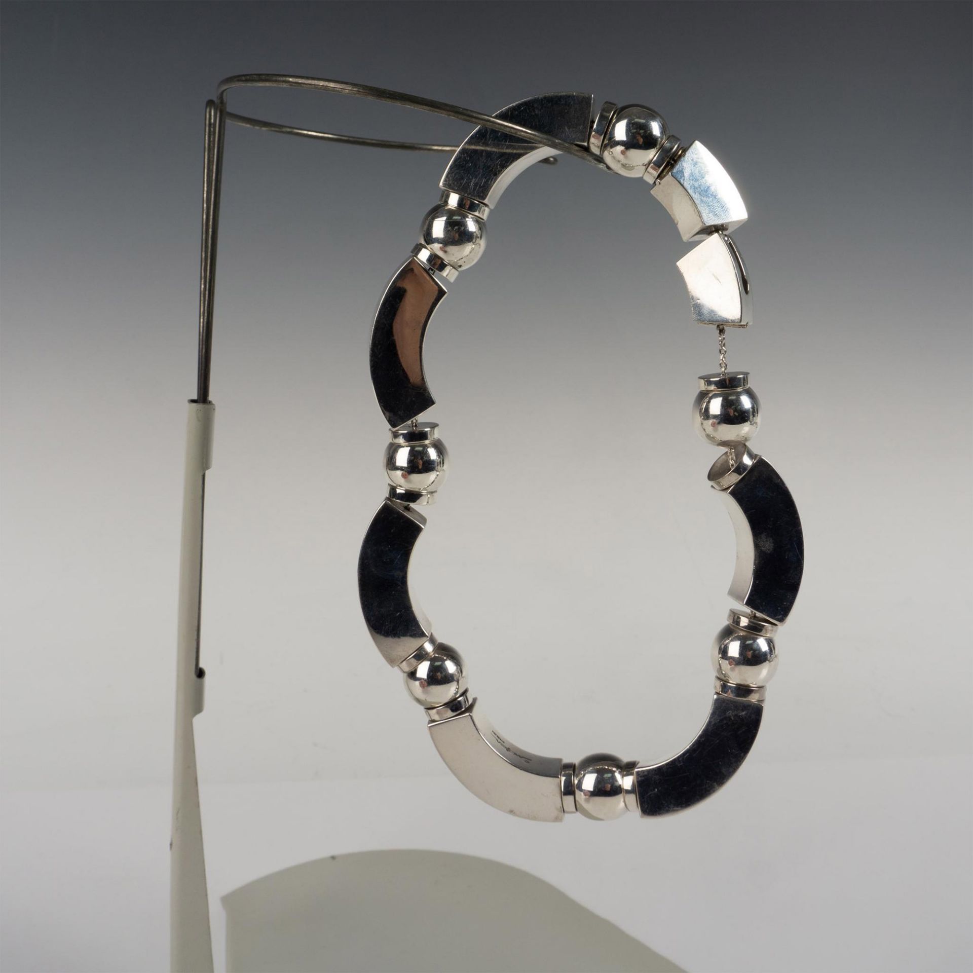 Bold Luis Mojica Sterling Silver Necklace - Image 3 of 4