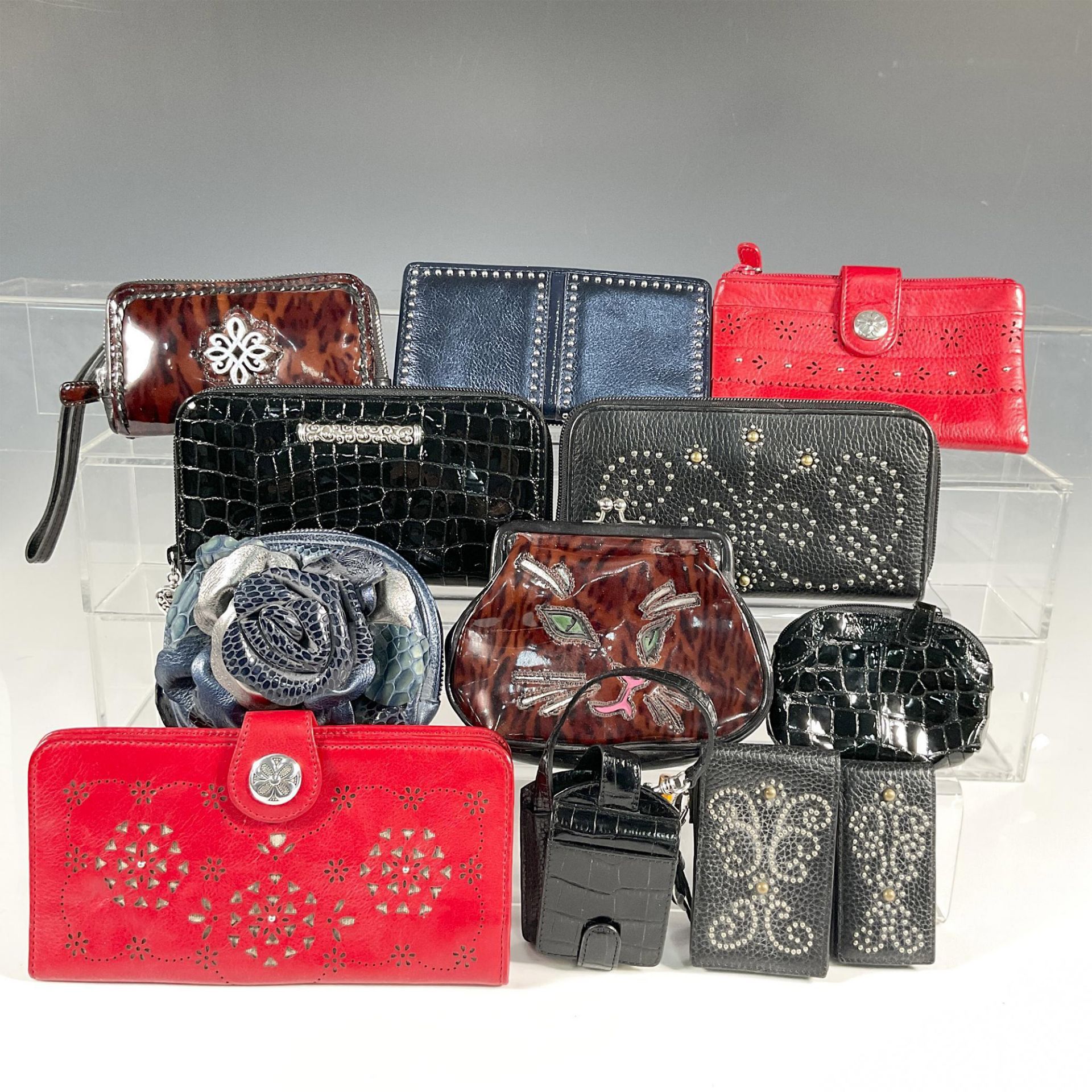 14pc Brighton Grouping, Purses, Wallets, Phone, Totes