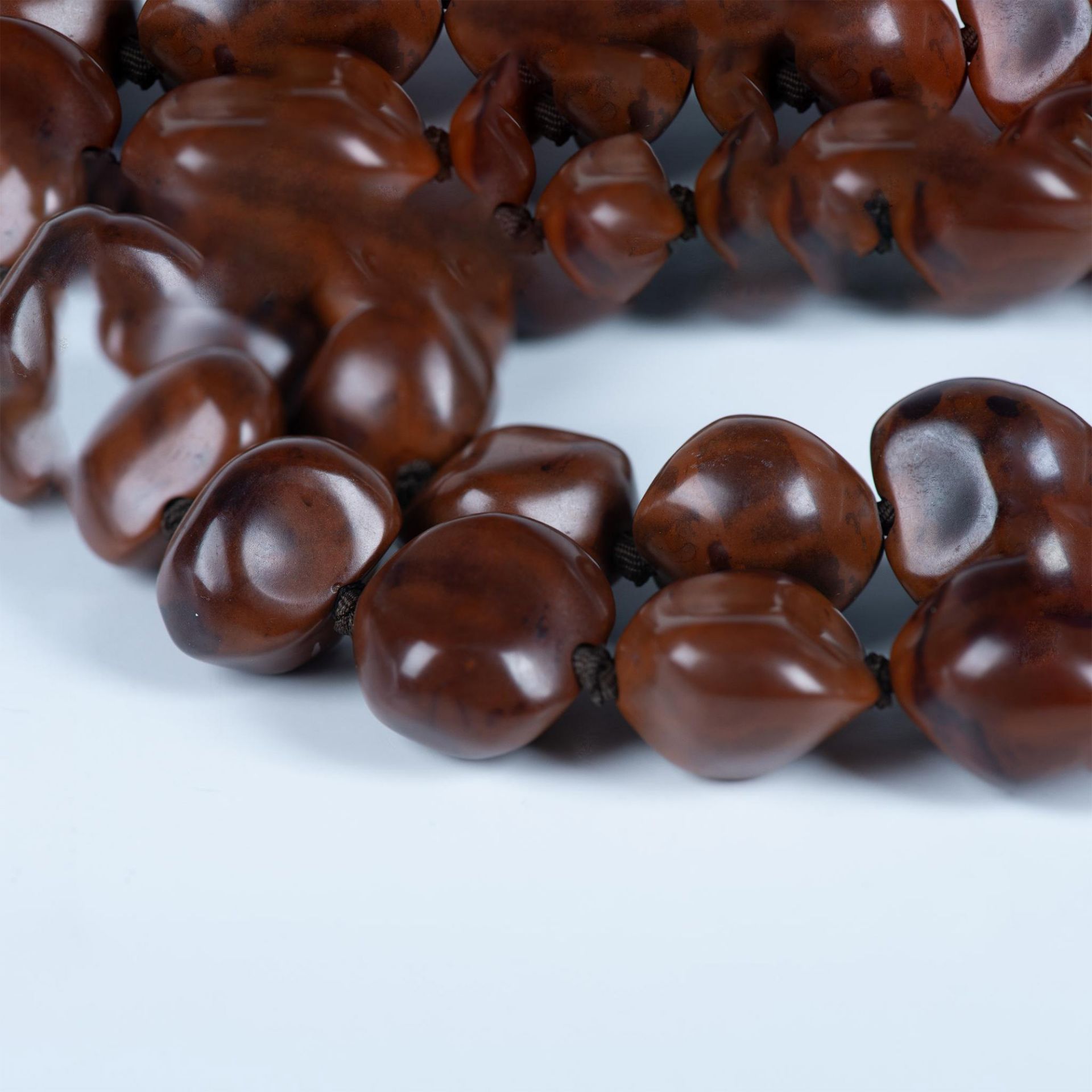 Kukui Nut Bead Necklace - Image 7 of 7