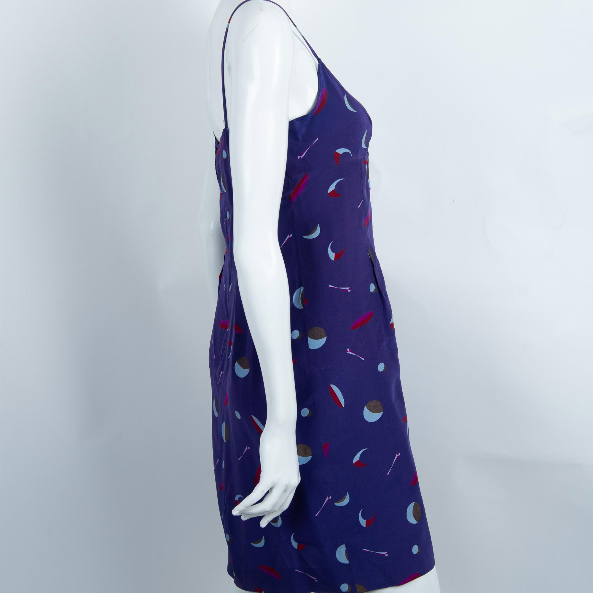 Vintage Chloe Silk Slip Dress, Size 42 - Image 3 of 4