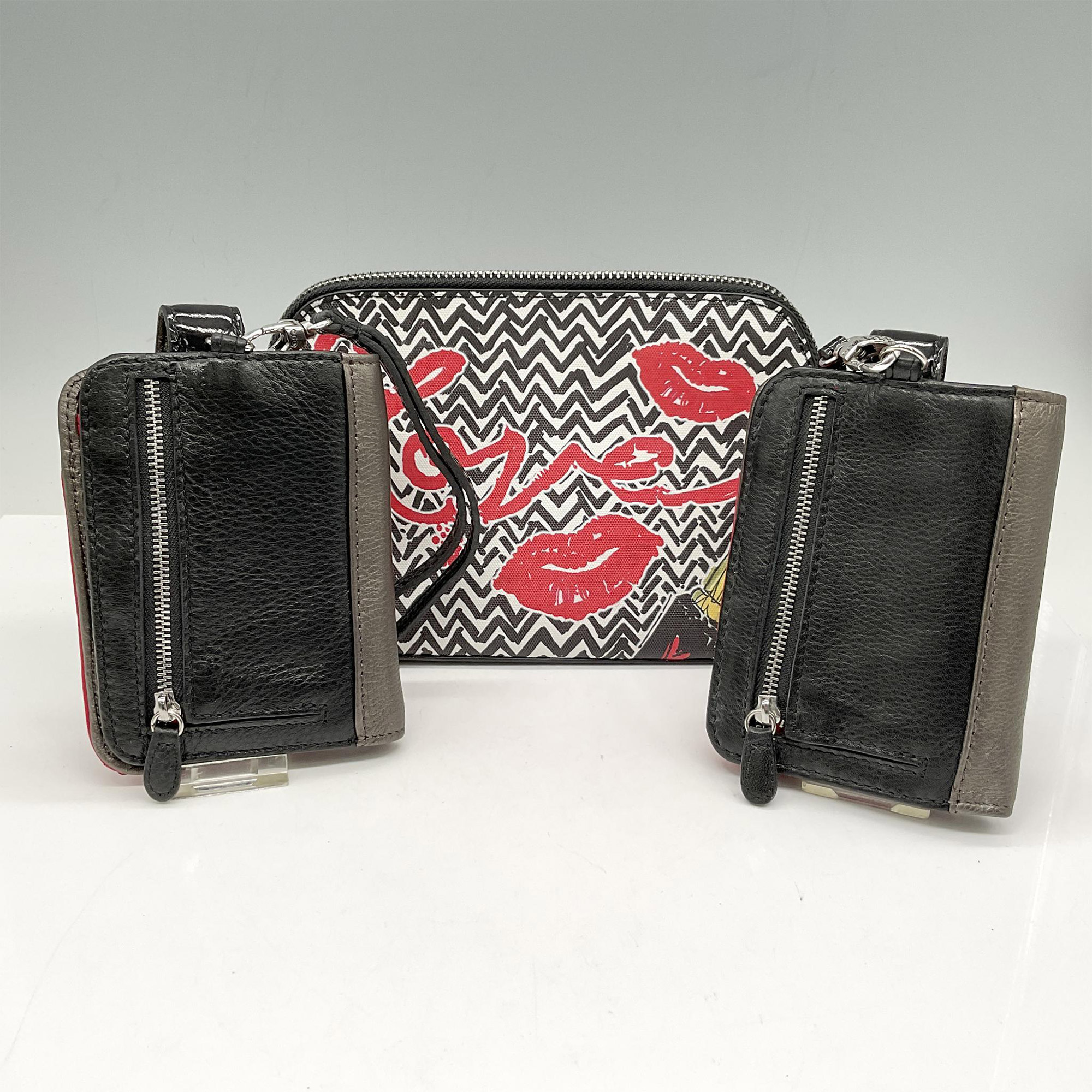 3pc Brighton Red and Black Accessories - Image 2 of 2