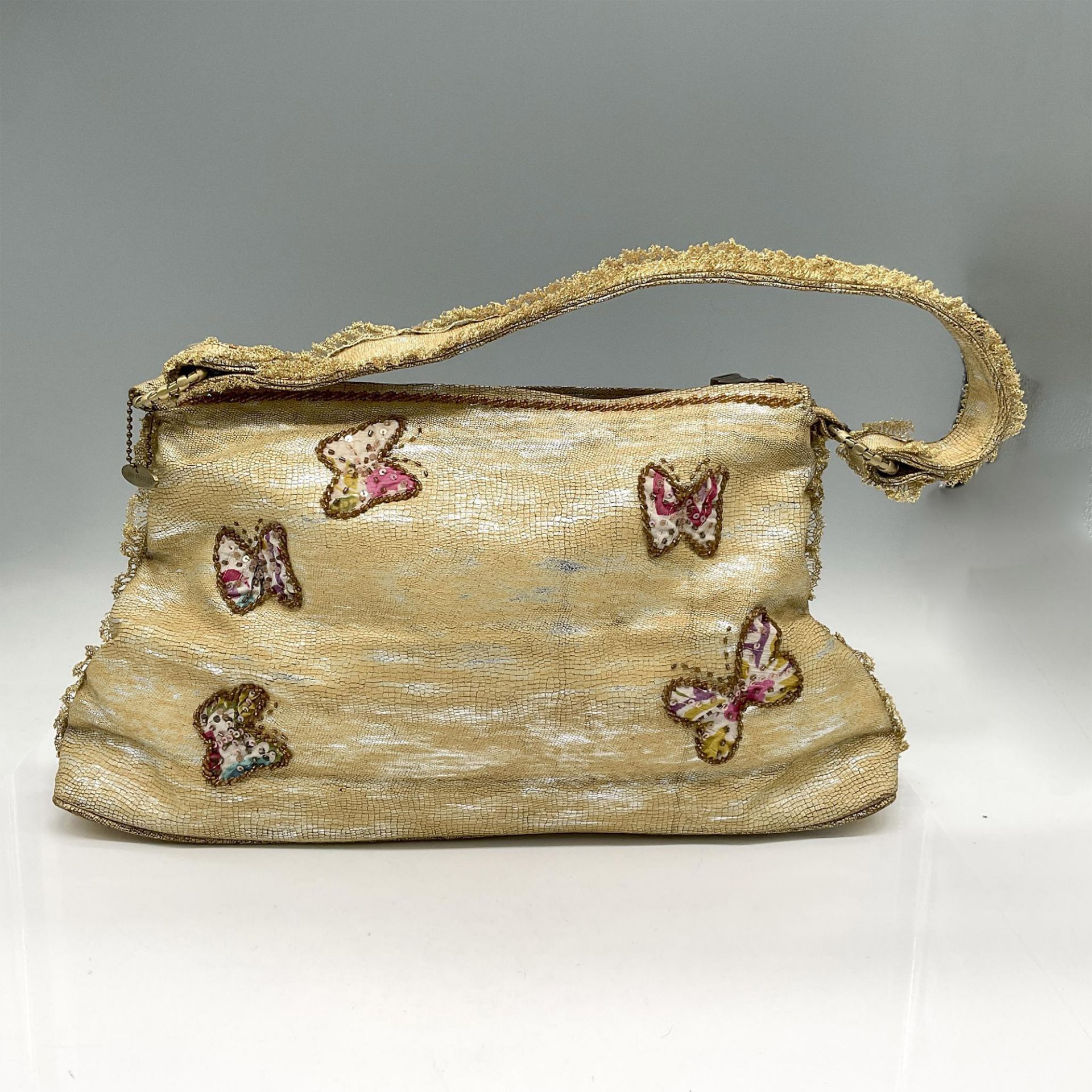 Mary Frances Beaded Cloth Handbag - Image 2 of 4