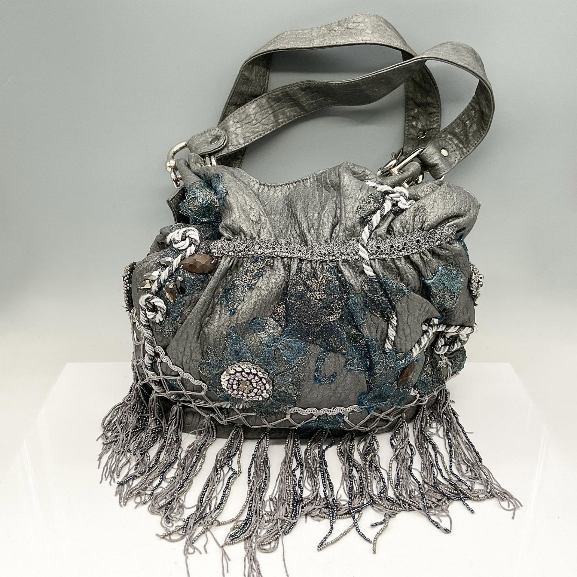 Mary Frances Shoulder Bag, Steel & Teal - Bild 2 aus 3