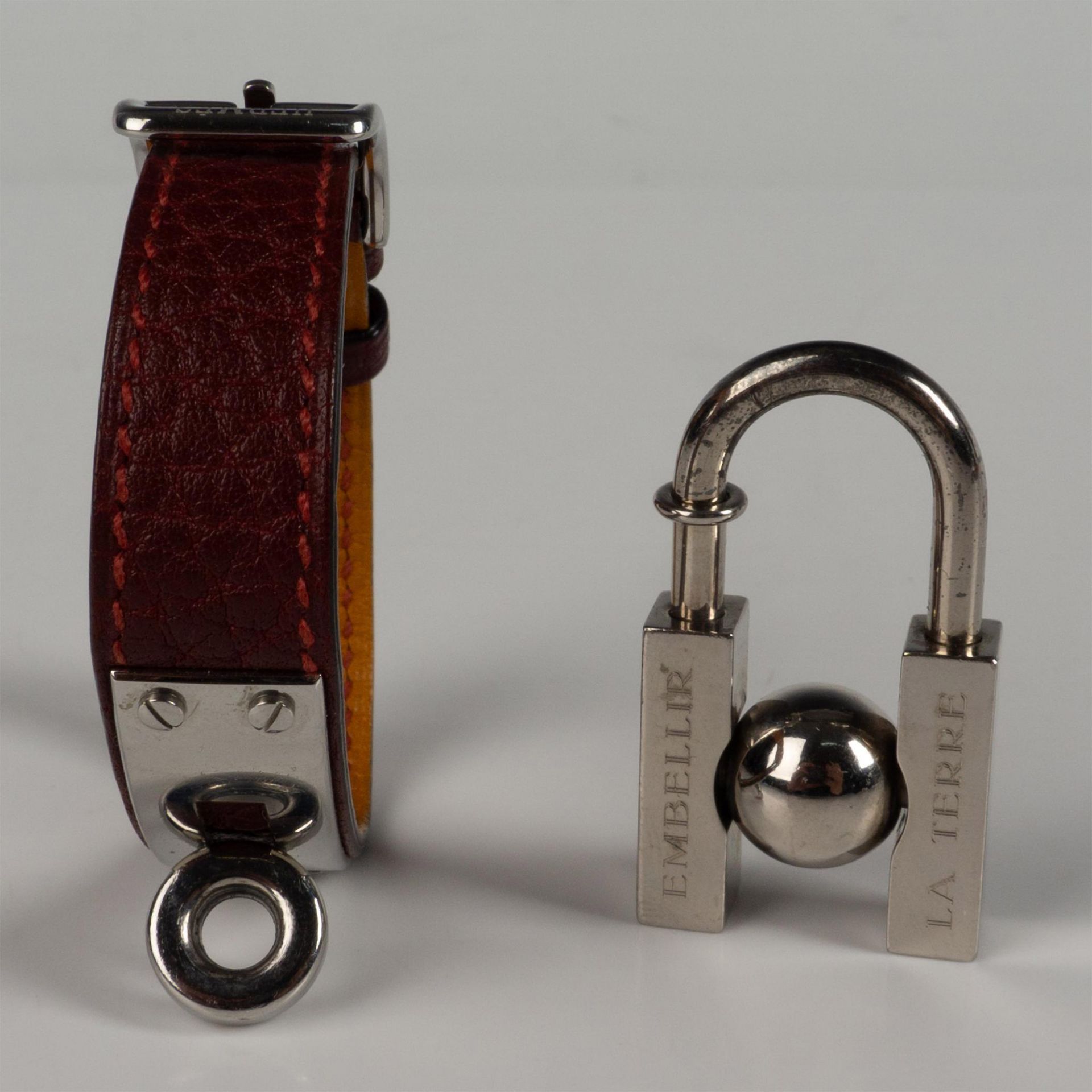 Hermes 2001 Limited Edition Cadena Lock Bracelet - Image 4 of 4