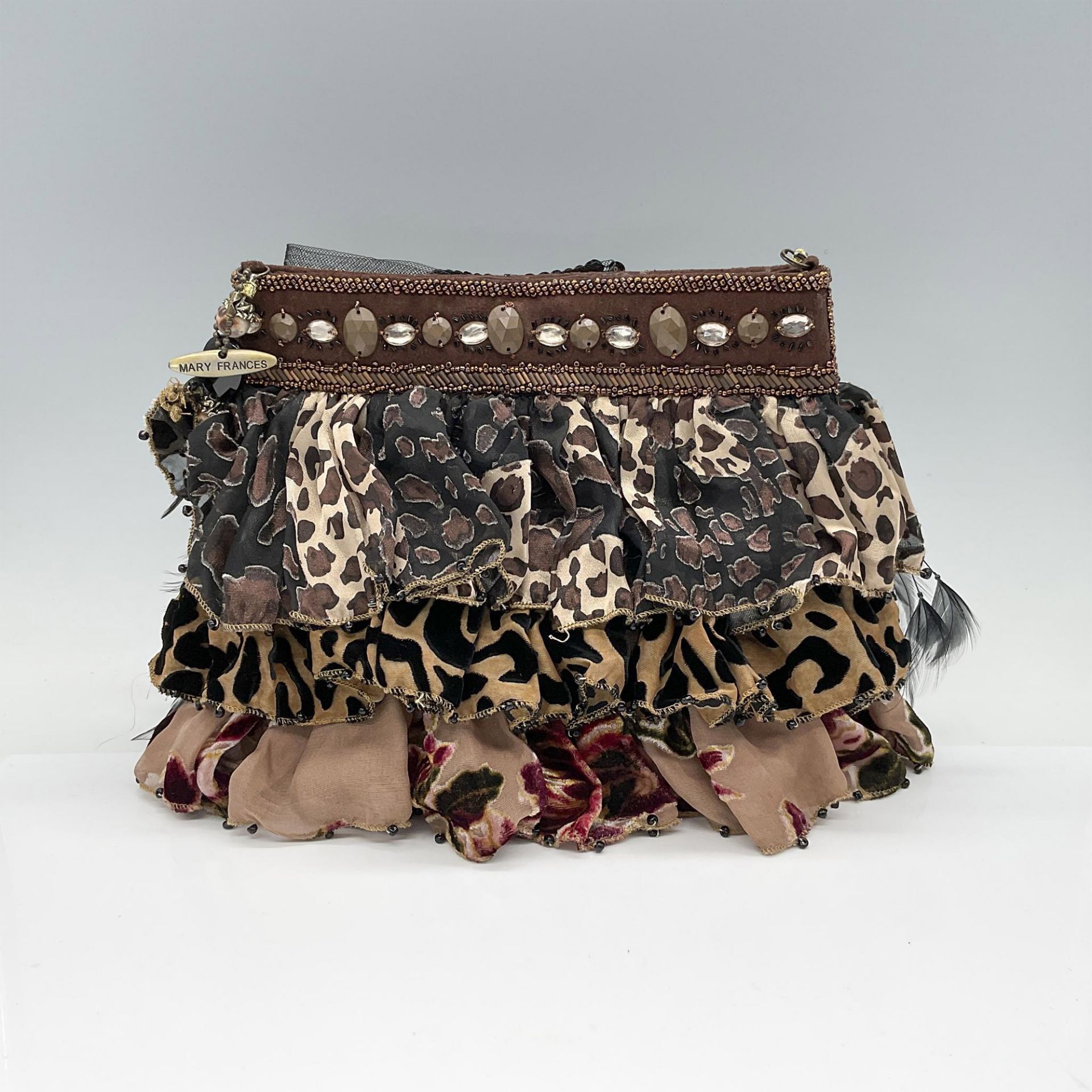 Mary Frances Animal Print Motif Handbag, Pounce - Bild 2 aus 3