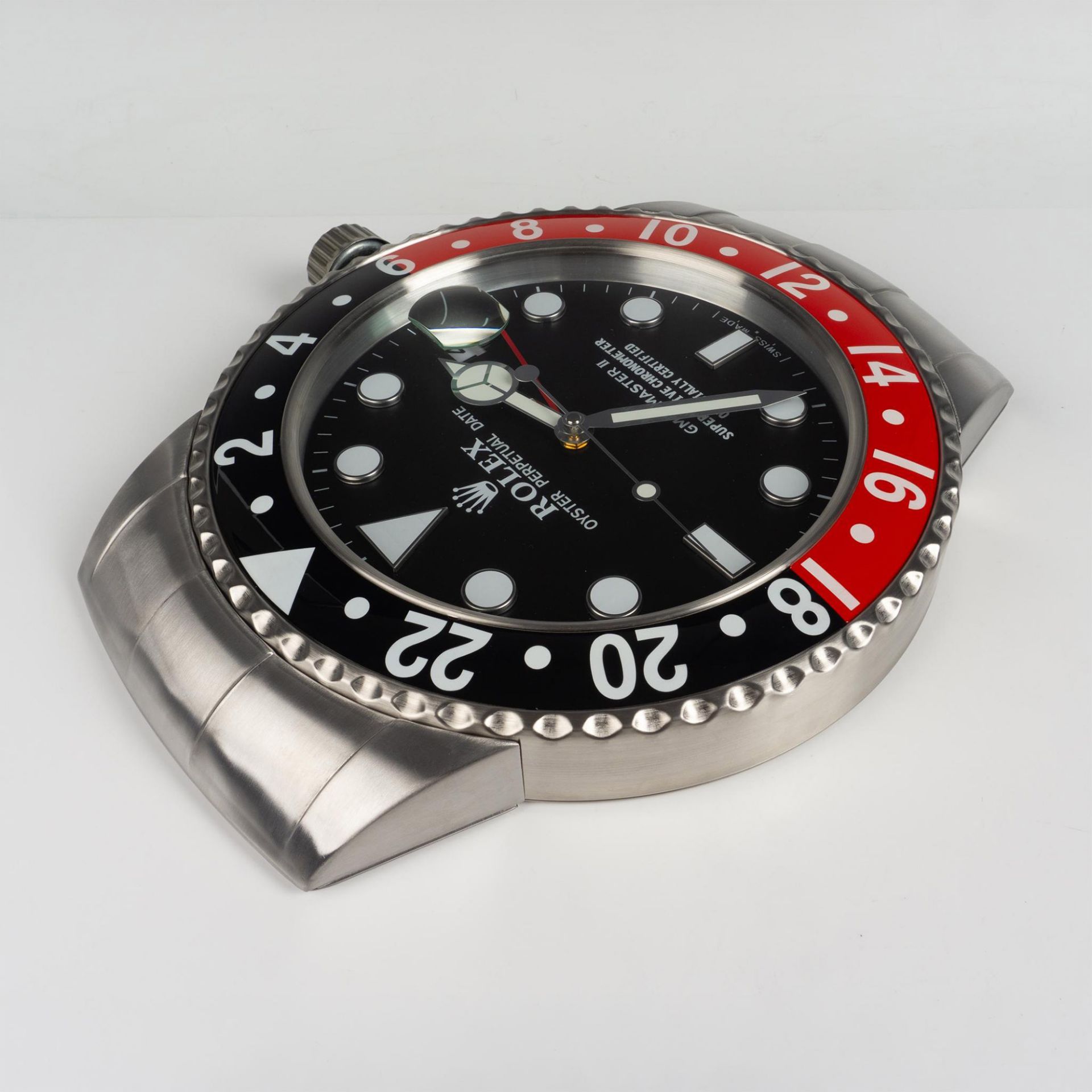 Rolex GMT Master II Coke Red & Black Dealers Clock - Bild 3 aus 5