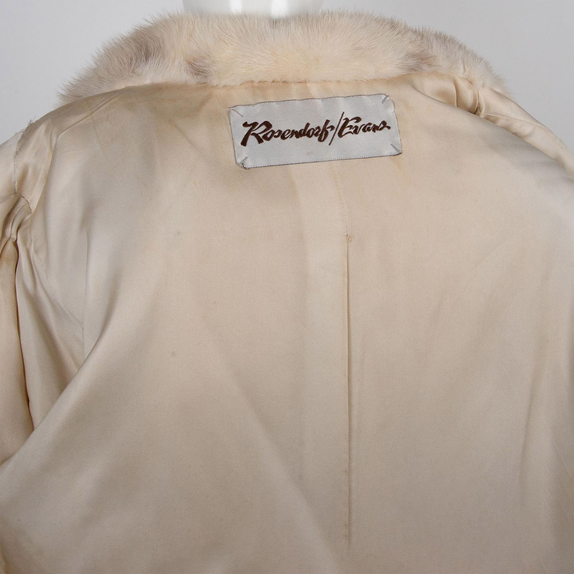 Vintage Rosendorf Evans Long Mink Fur Coat - Bild 6 aus 6