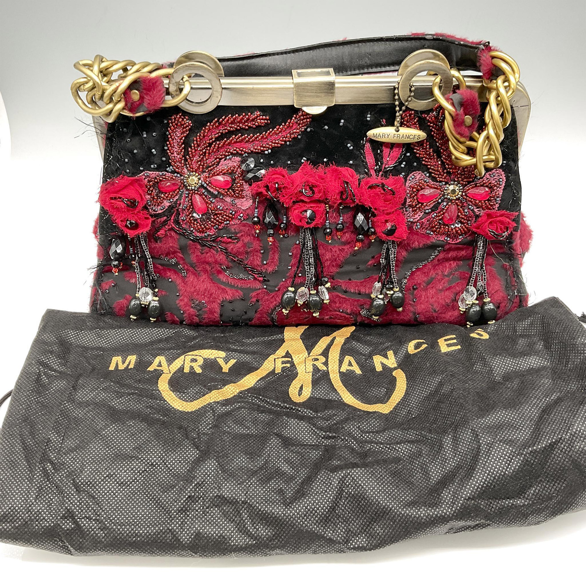 Mary Frances Handbag, Roses are Red - Image 4 of 4