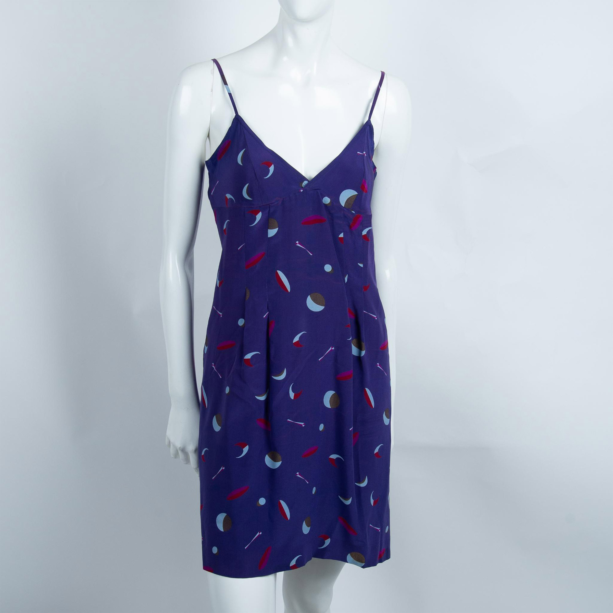Vintage Chloe Silk Slip Dress, Size 42