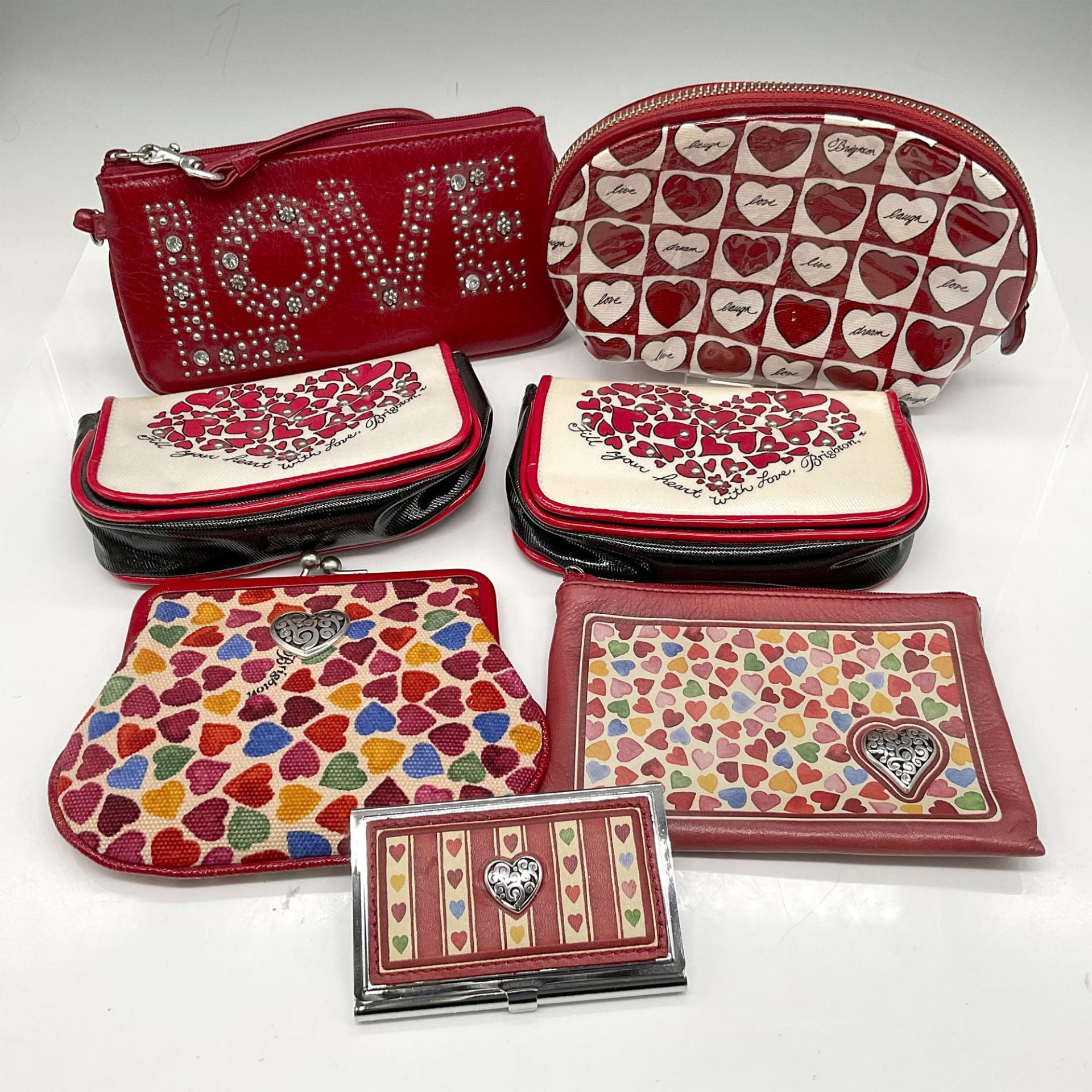 7pc Brighton Love Bag Accessories