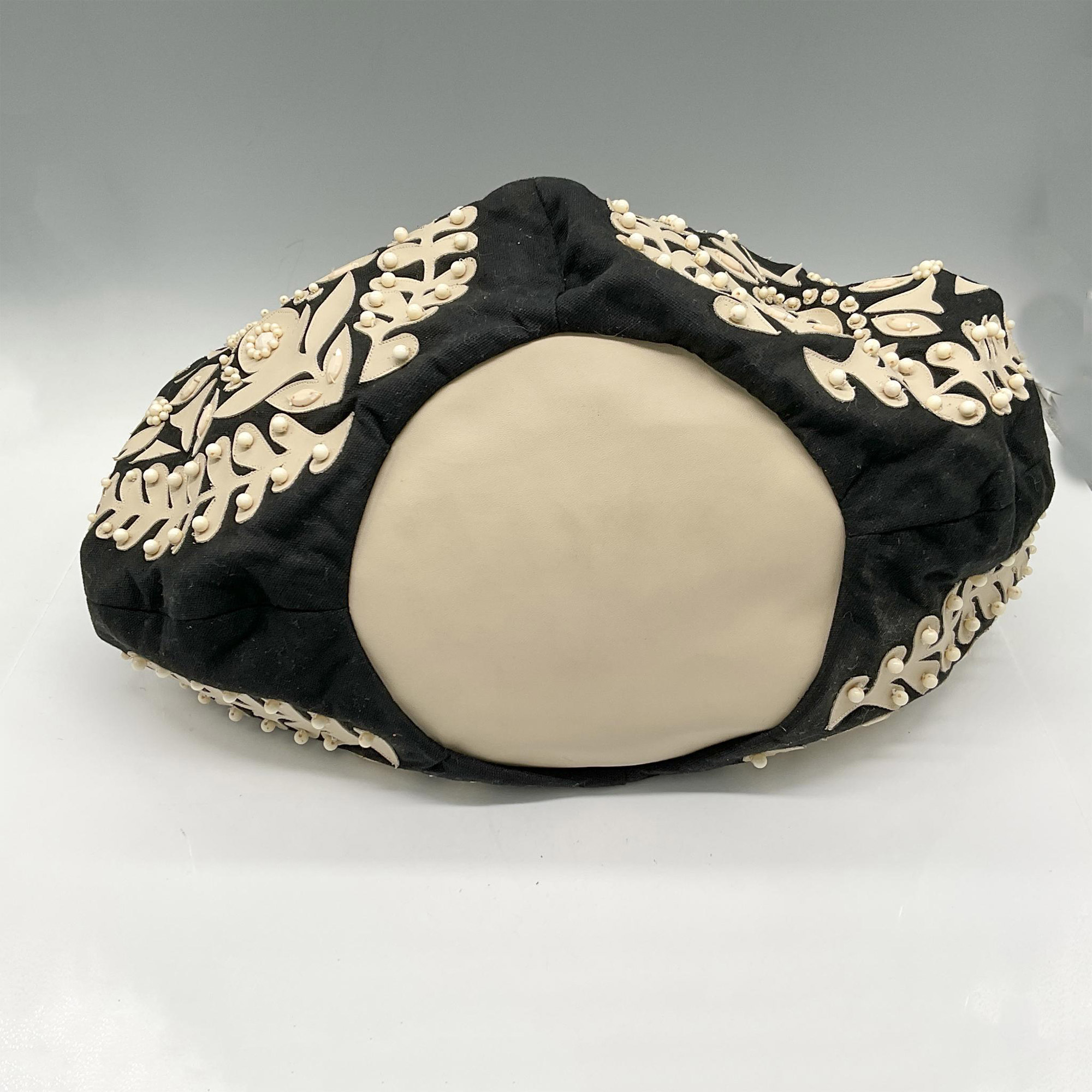Mary Frances Black and Cream Hobo Bag - Image 2 of 4