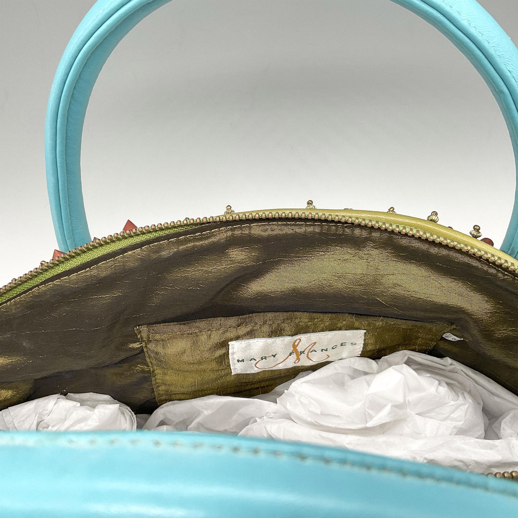 Mary Frances Top Handle Bag, Citrus - Image 3 of 4