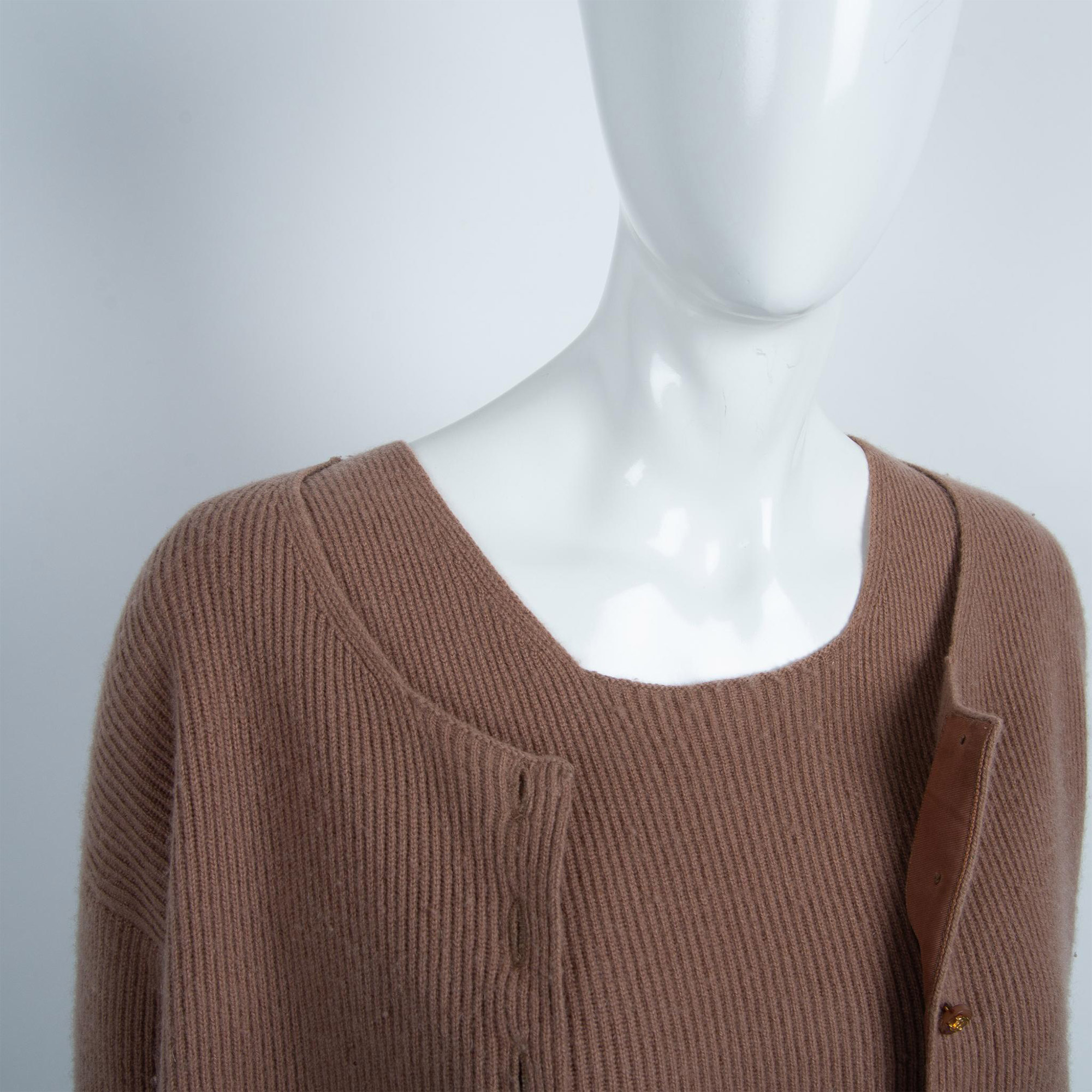 2pc Vintage Coco Chanel Cardigan Set, Size S - Image 3 of 10