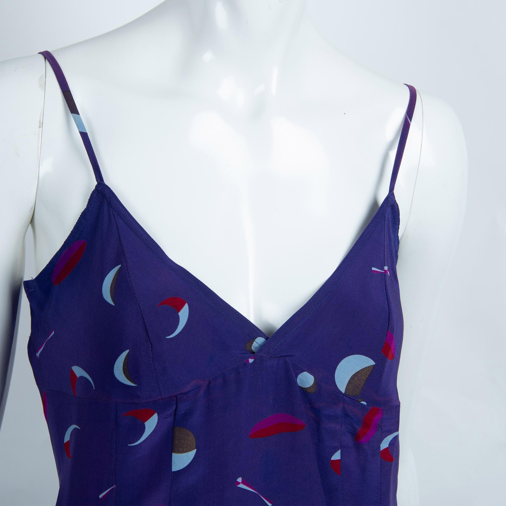 Vintage Chloe Silk Slip Dress, Size 42 - Image 2 of 4