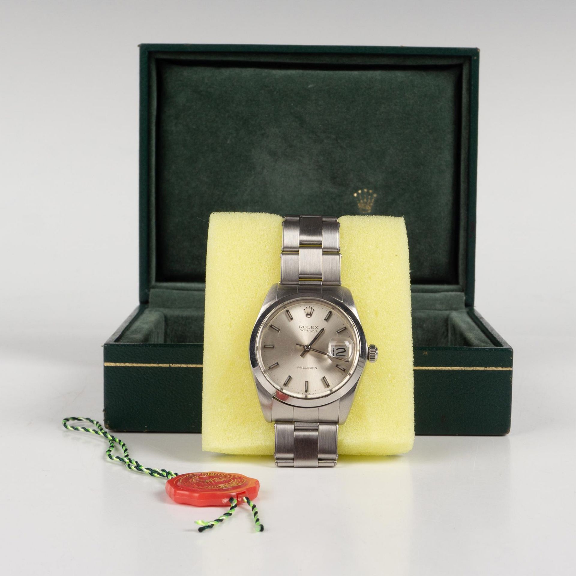 Vintage Rolex Oyster Date Precision Watch, Model 6694 - Bild 2 aus 12