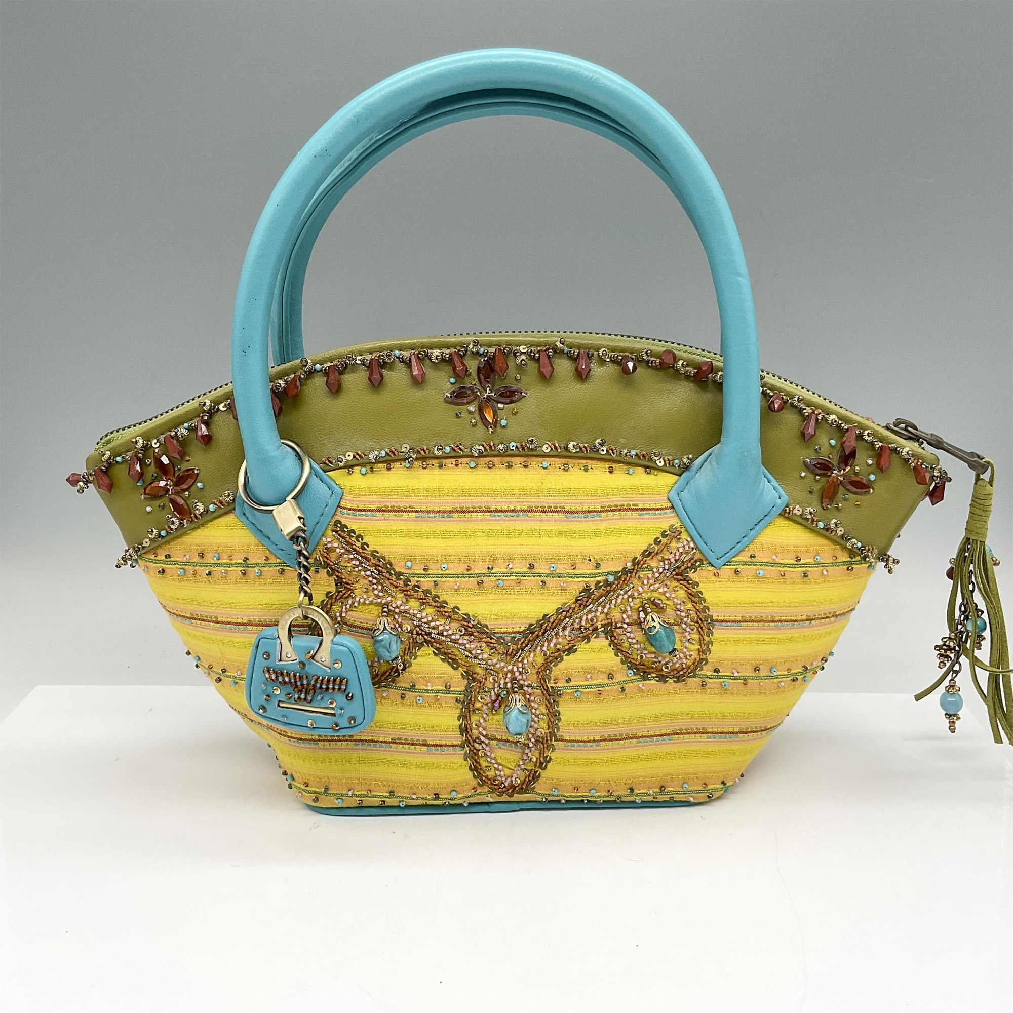 Mary Frances Top Handle Bag, Citrus - Image 2 of 4