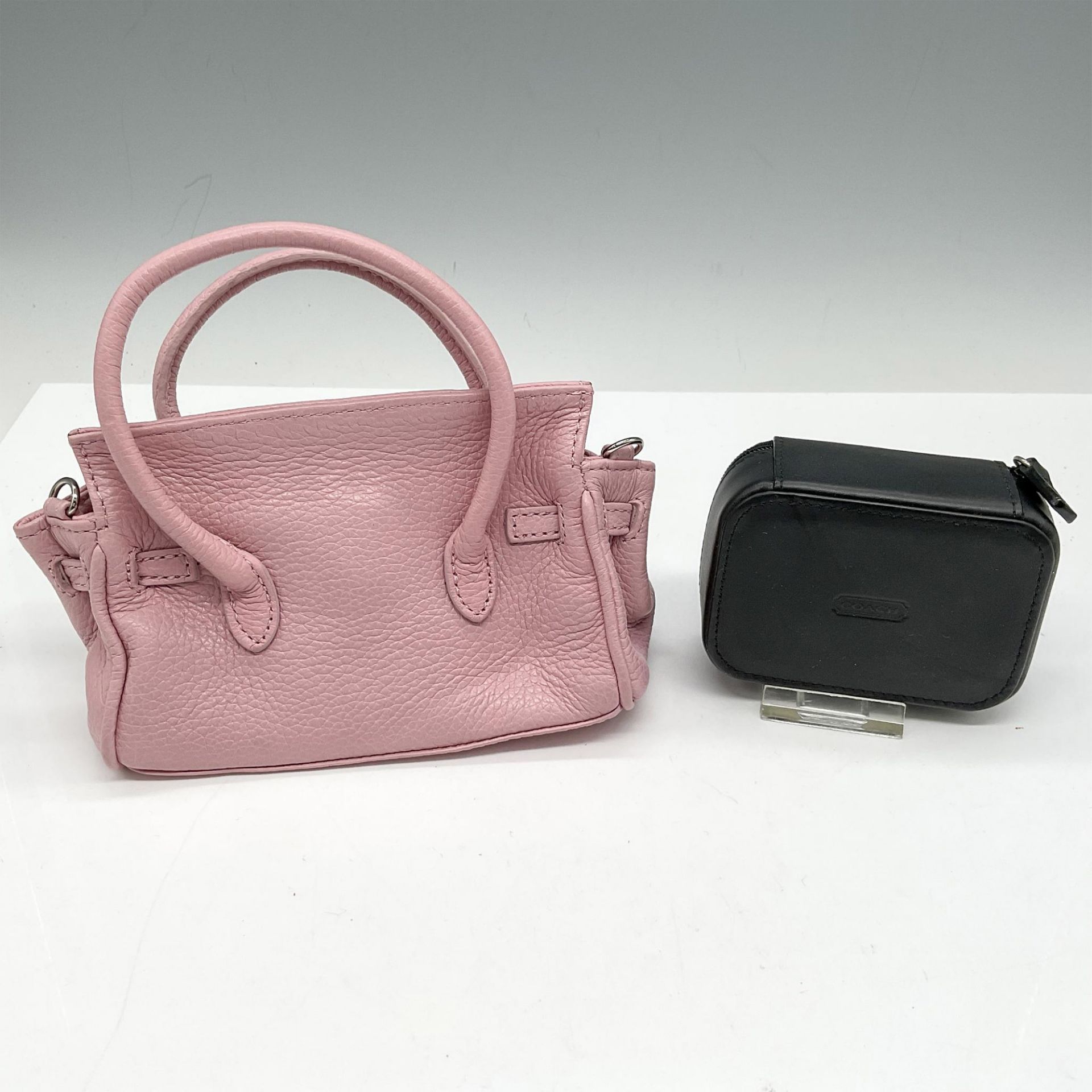 2pc My Flat In London Petite Pink Purse + Coach Pill Case - Image 2 of 4