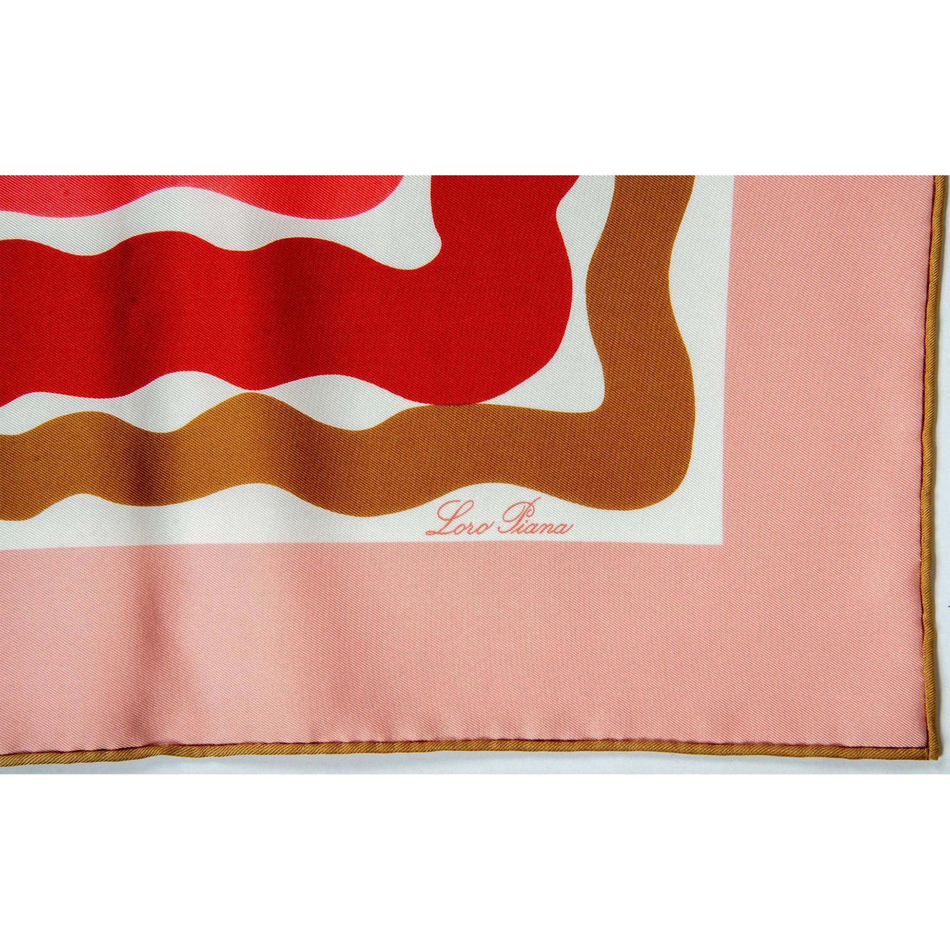 Loro Piana Ladies Silk Scarf - Image 4 of 5