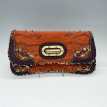 Mary Frances Clutch/Shoulder Bag, Casbah