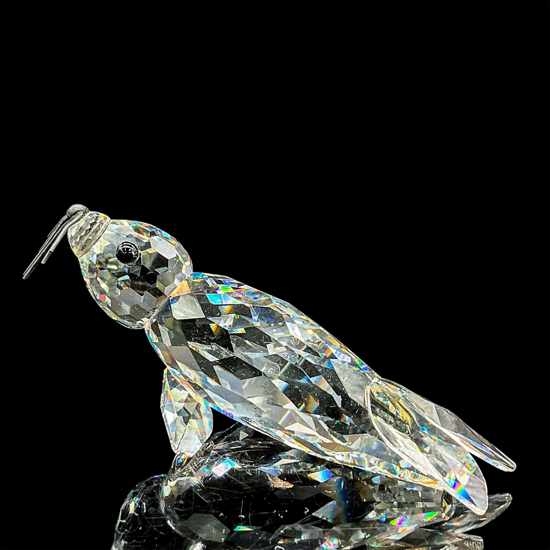 Swarovski Silver Crystal Figurine, Seal on Iceberg Base - Image 5 of 10