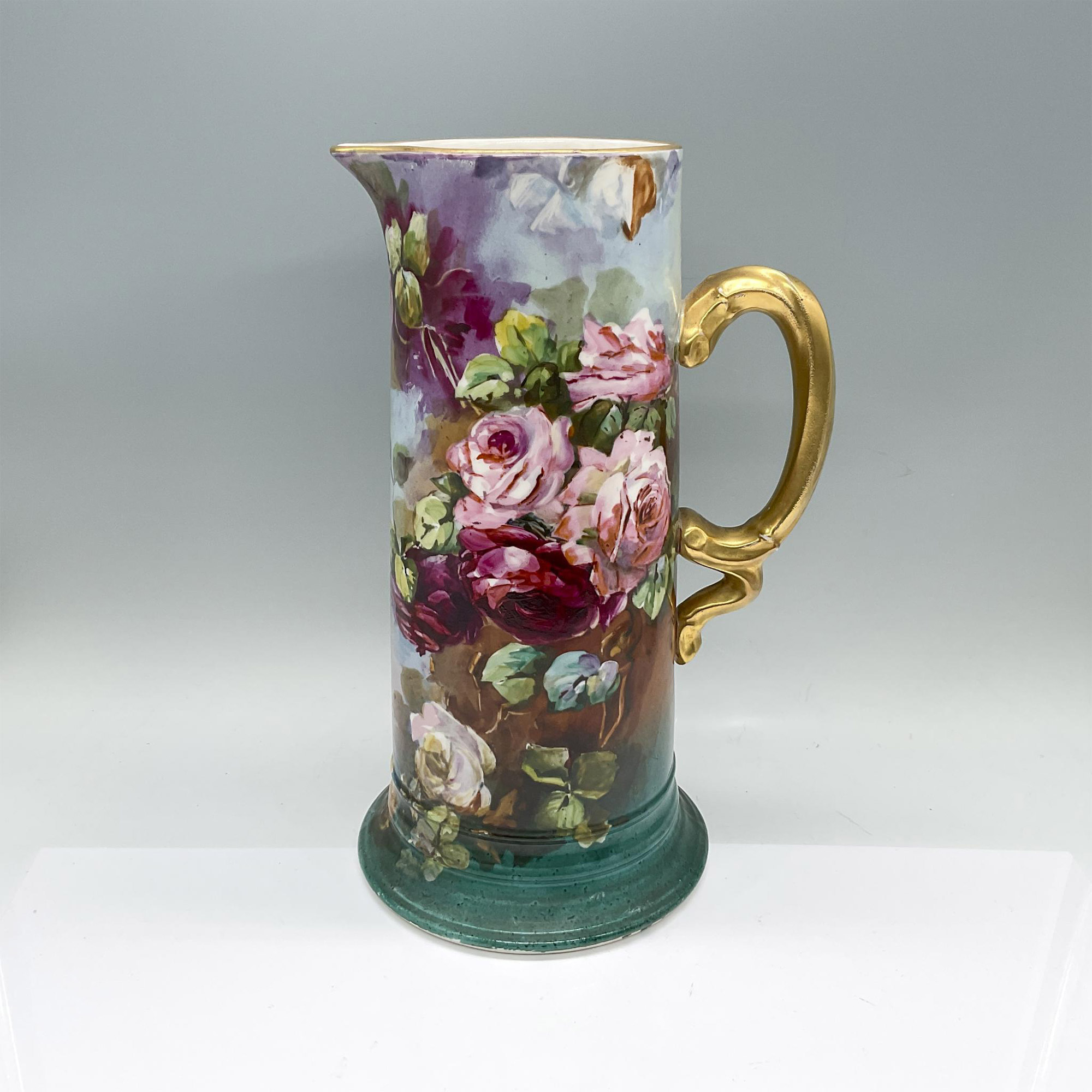 Dumas for Jean Pouyat Limoges France Porcelain Pitcher