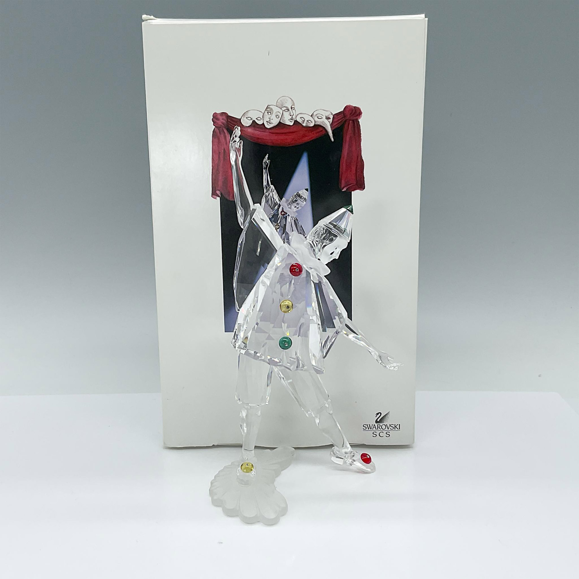 Swarovski Crystal Figurine, Pierrot Masquerade - Image 4 of 4