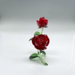Swarovski Crystal Figurine, Red Rose