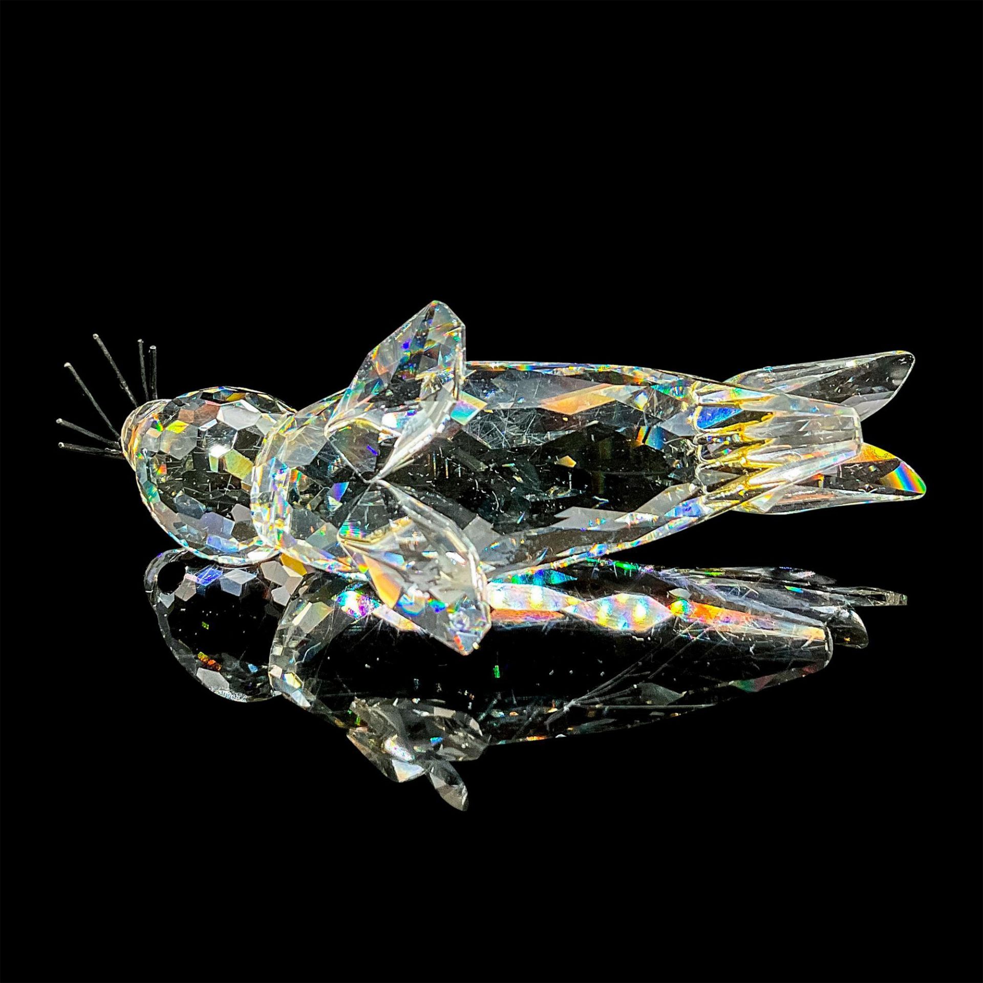 Swarovski Silver Crystal Figurine, Seal on Iceberg Base - Image 7 of 10