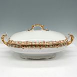 Limoges Vignaud Porcelain Serveware, Oval Covered Dish