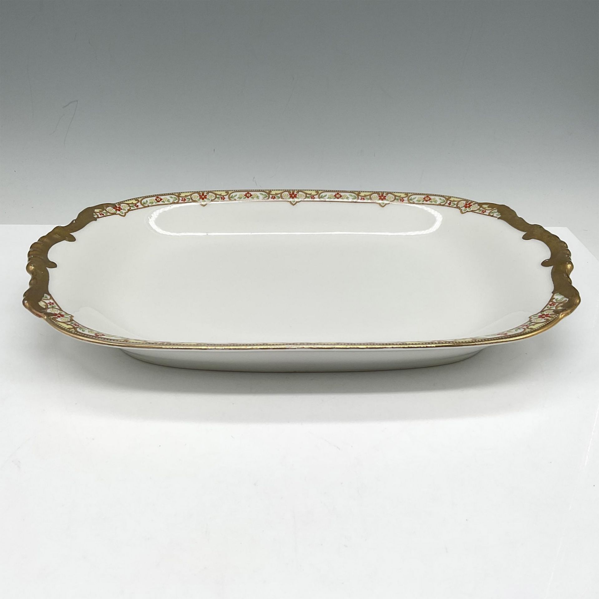 Limoges Vignaud Porcelain Serveware, Small Oval Platter